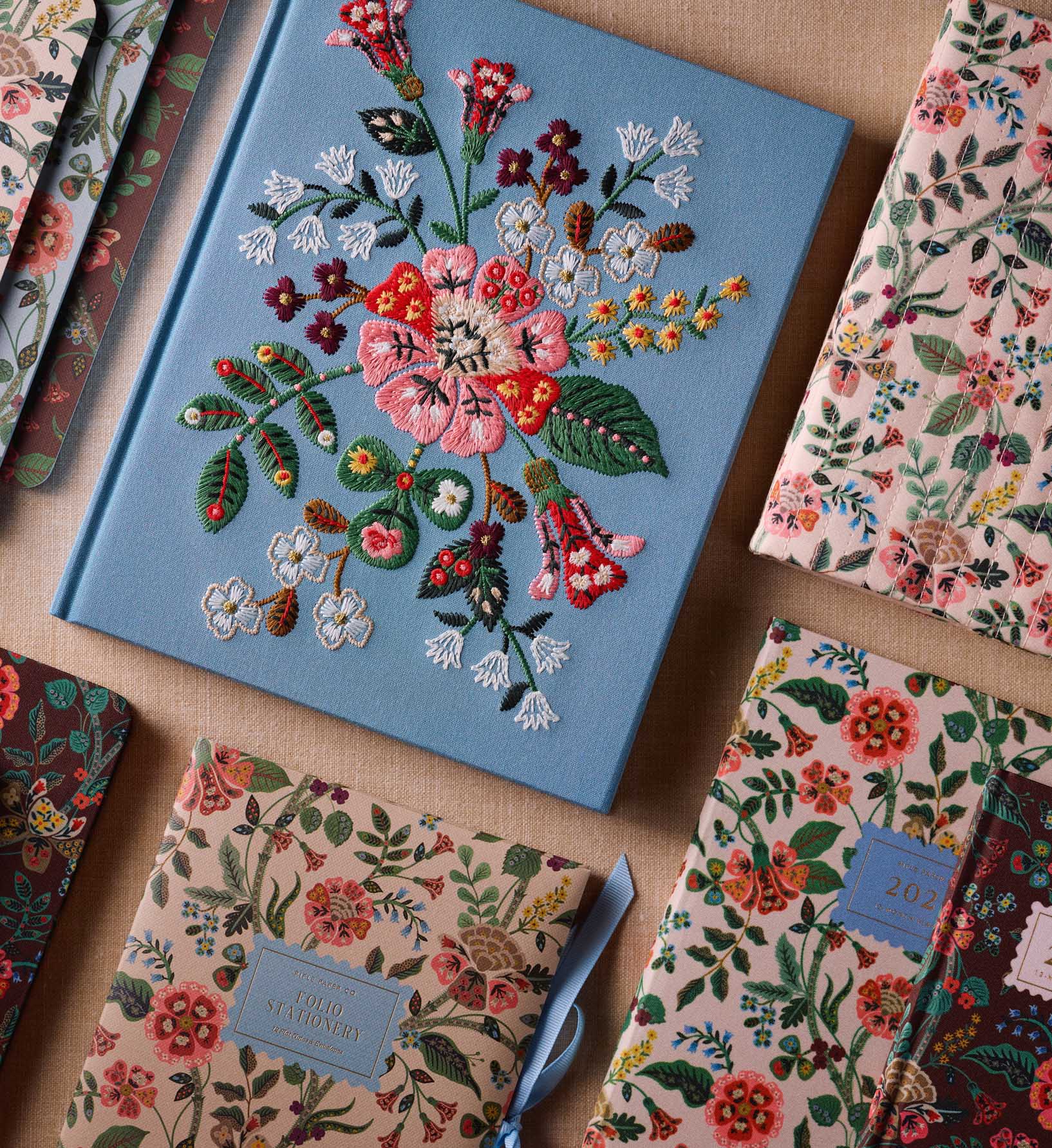 Embroidered Sketchbook - Gracie - Image 2