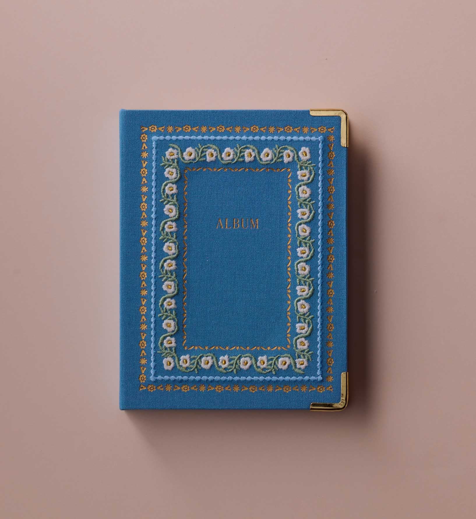 Embroidered Small Photo Album - Delphine - Image 3