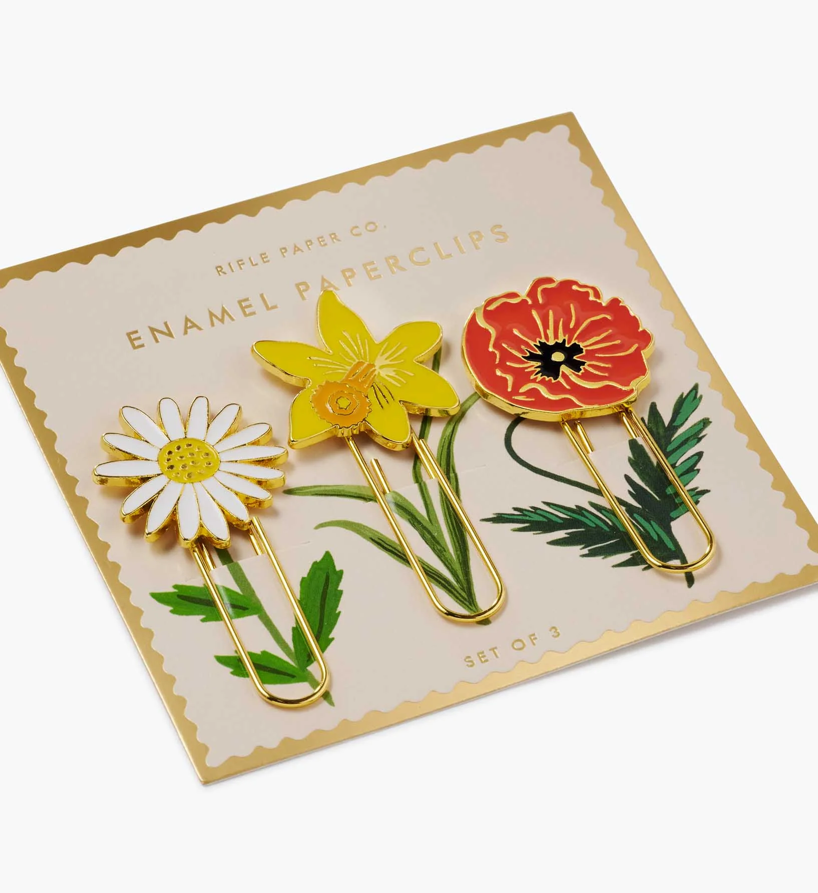 Enamel Paper Clip Set - Garden Study - Image 3