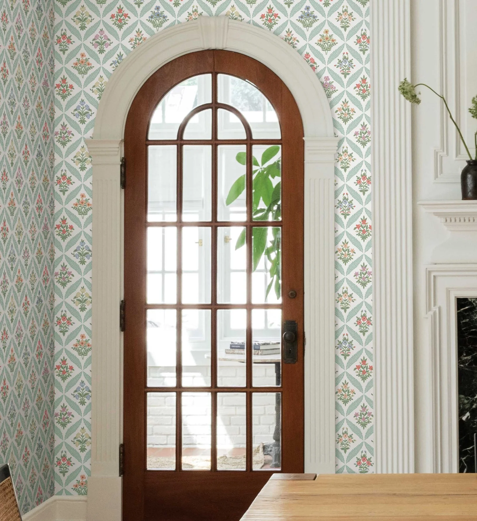 Estee Garden Wallpaper - Pastel Multi - Image 2