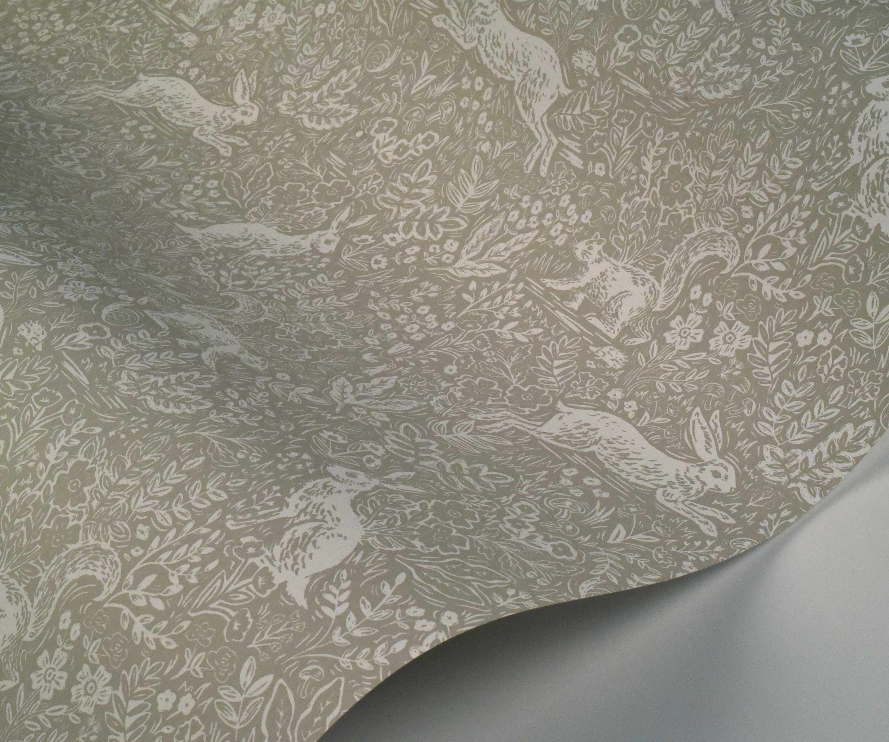 Fable Wallpaper Sample - Linen - Image 2