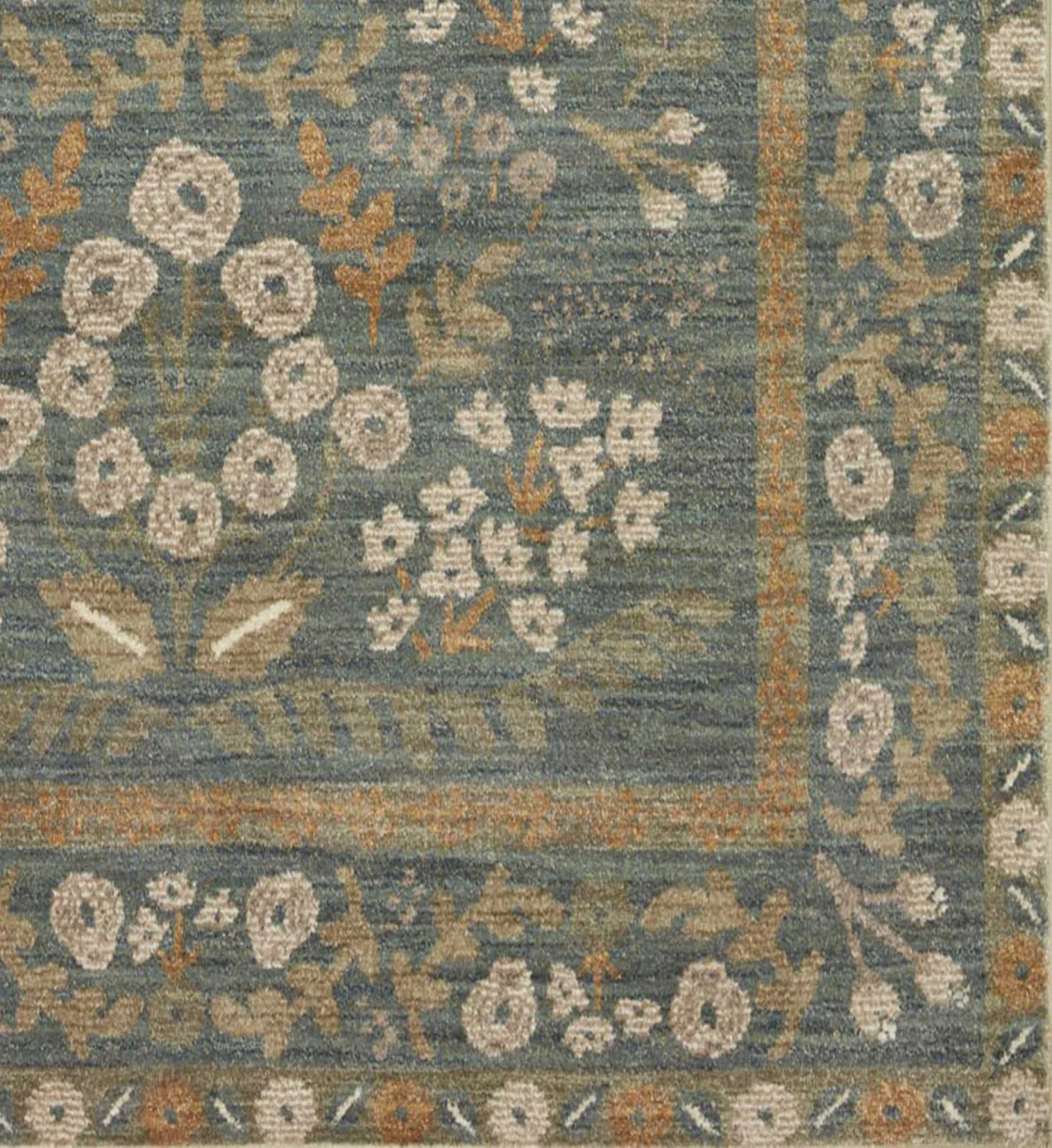 Fiore Florence Power Loomed Rug - Slate & Sage - Image 2