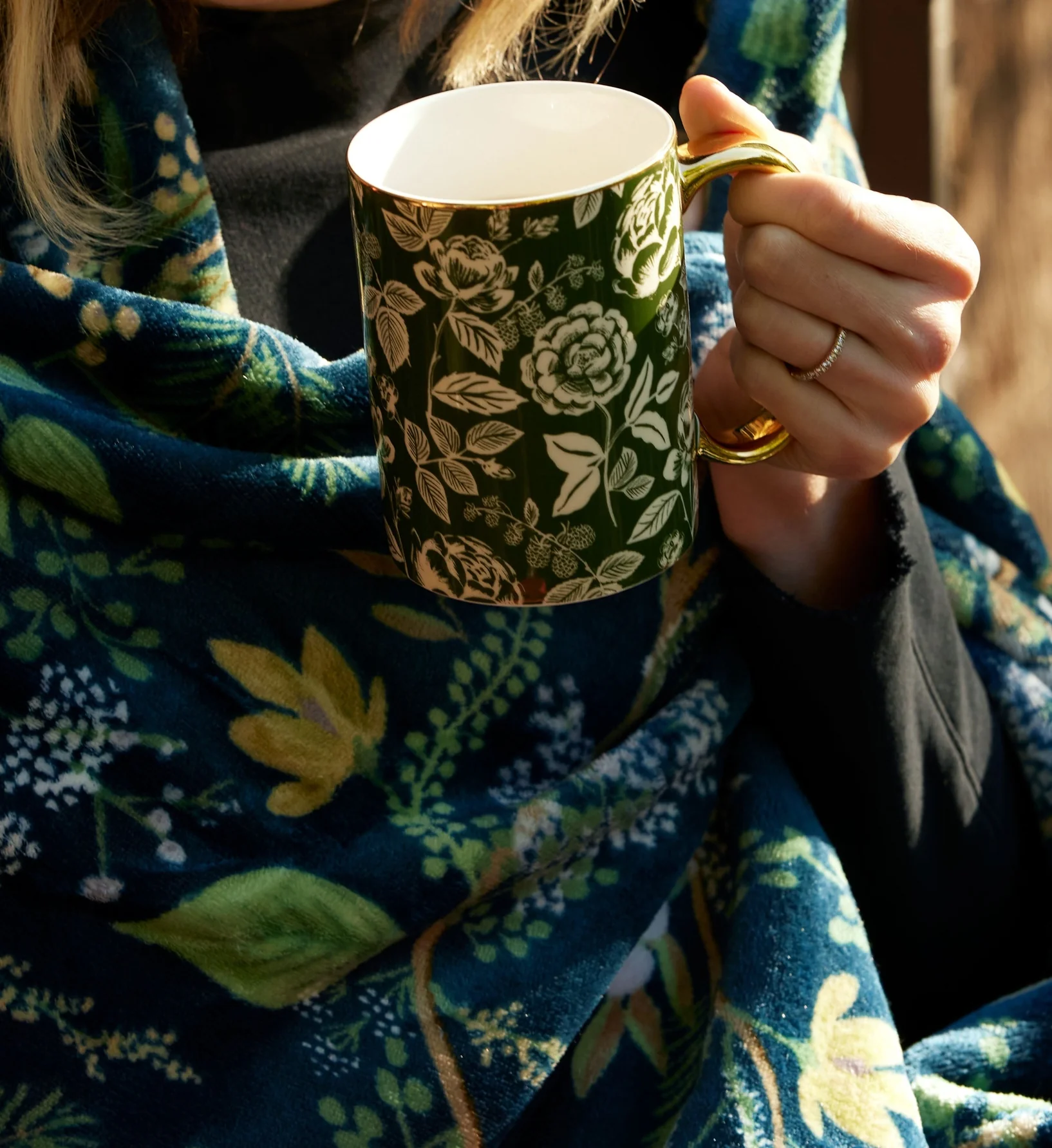 Fleece Blanket - Juniper Forest - Image 4