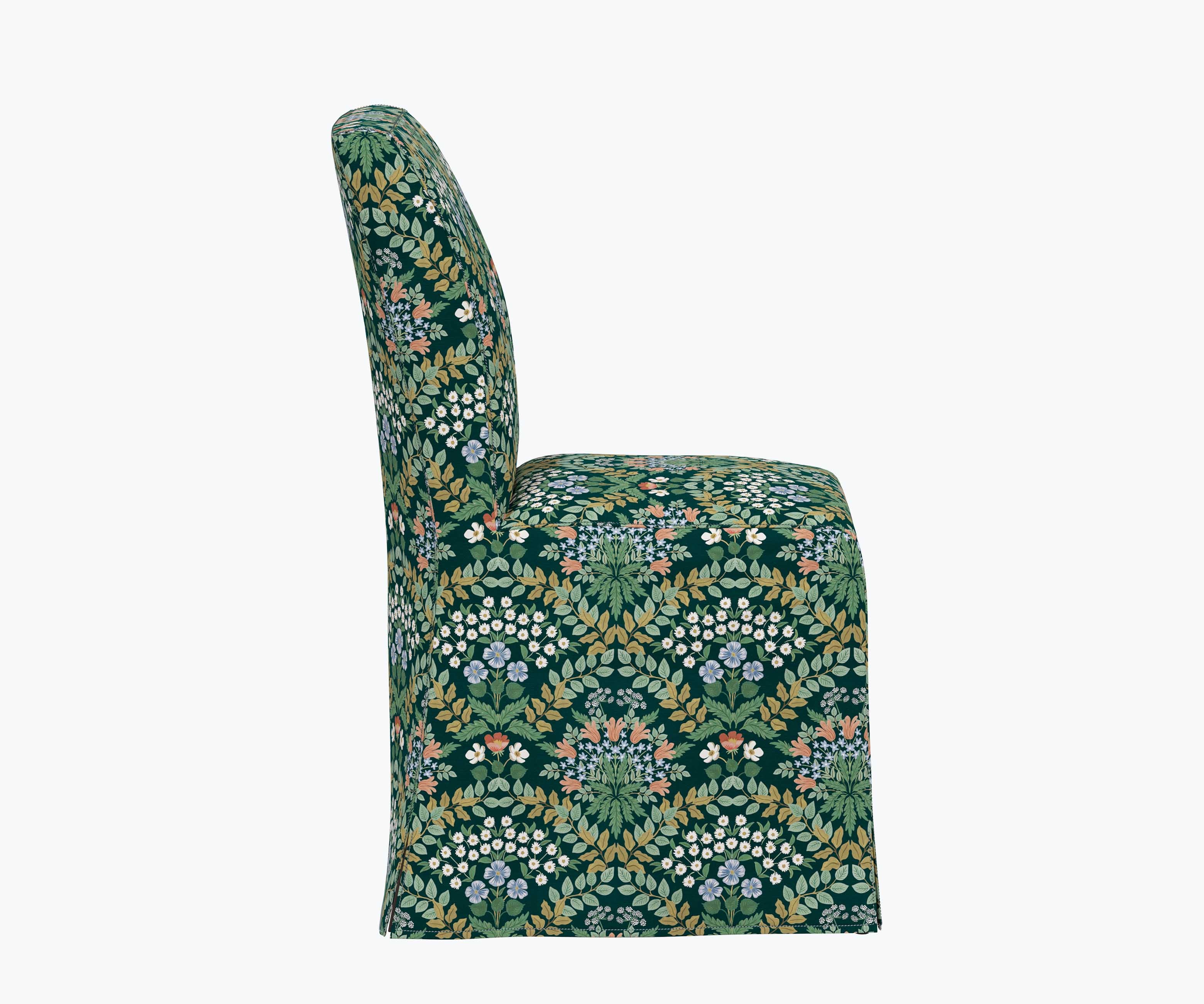 Frances Slipcover Dining Chair - Bramble - Image 3