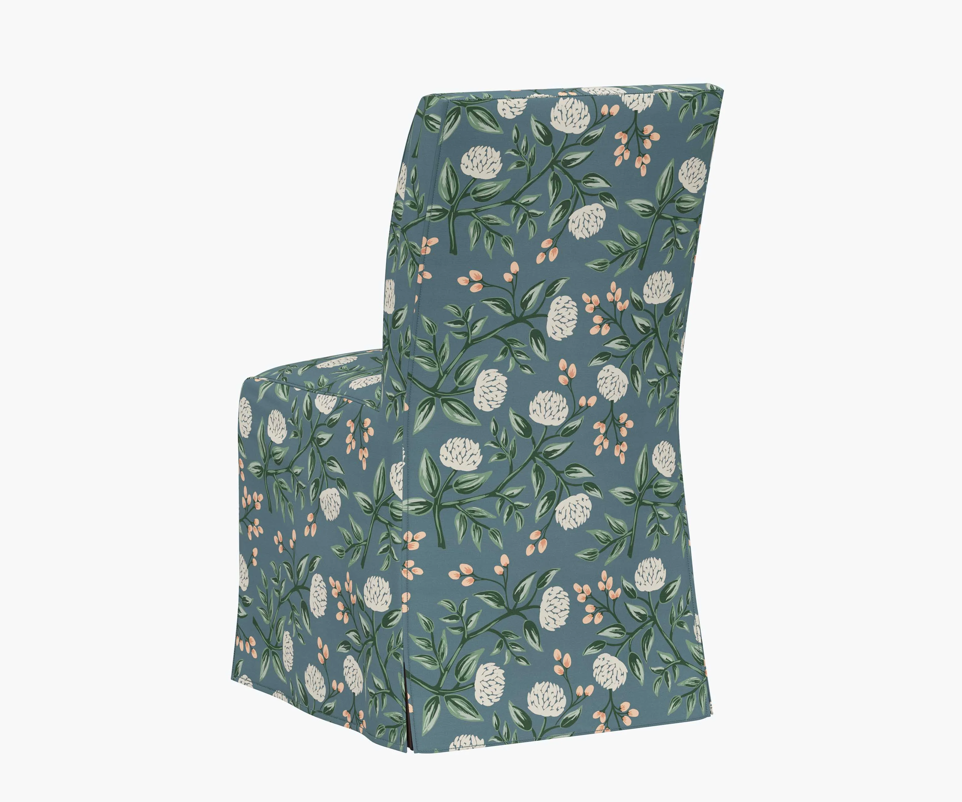 Frances Slipcover Dining Chair - Peonies - Image 5