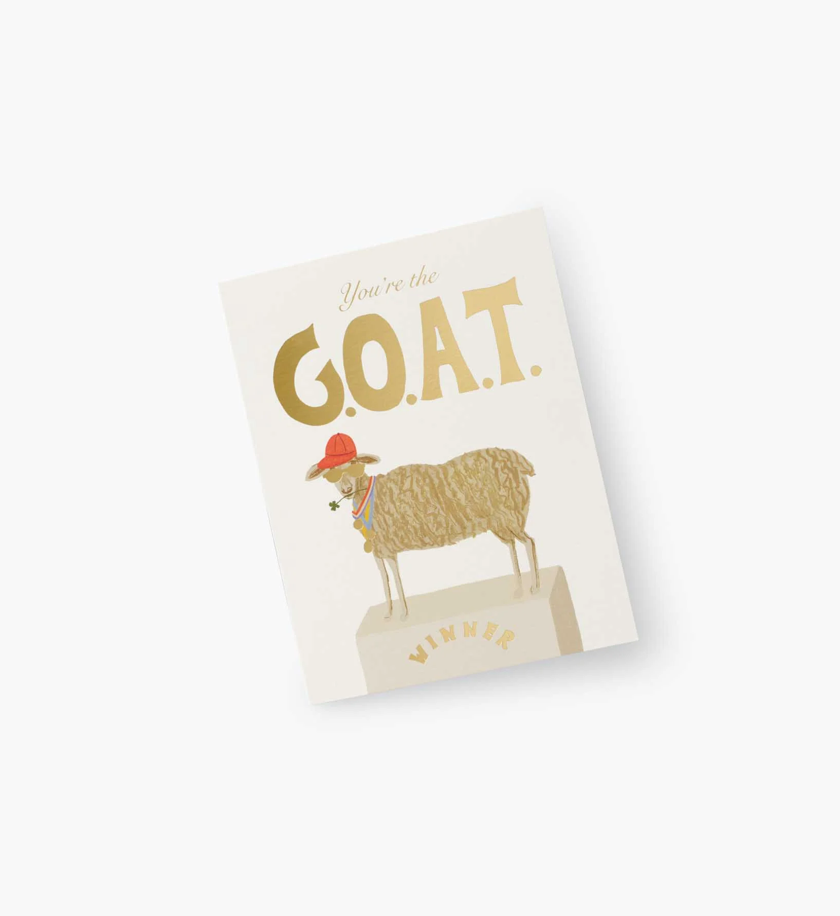 G.O.A.T. Love & Friendship Card - Single Card - Image 2