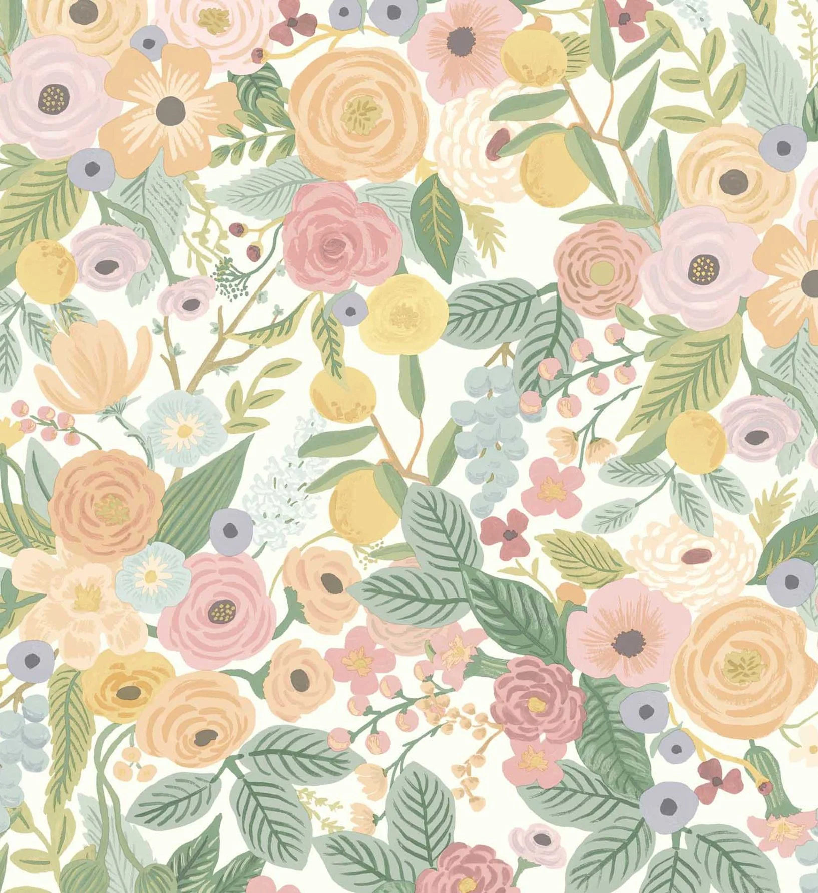 Garden Party Wallpaper - Pastel Multi - Image 4