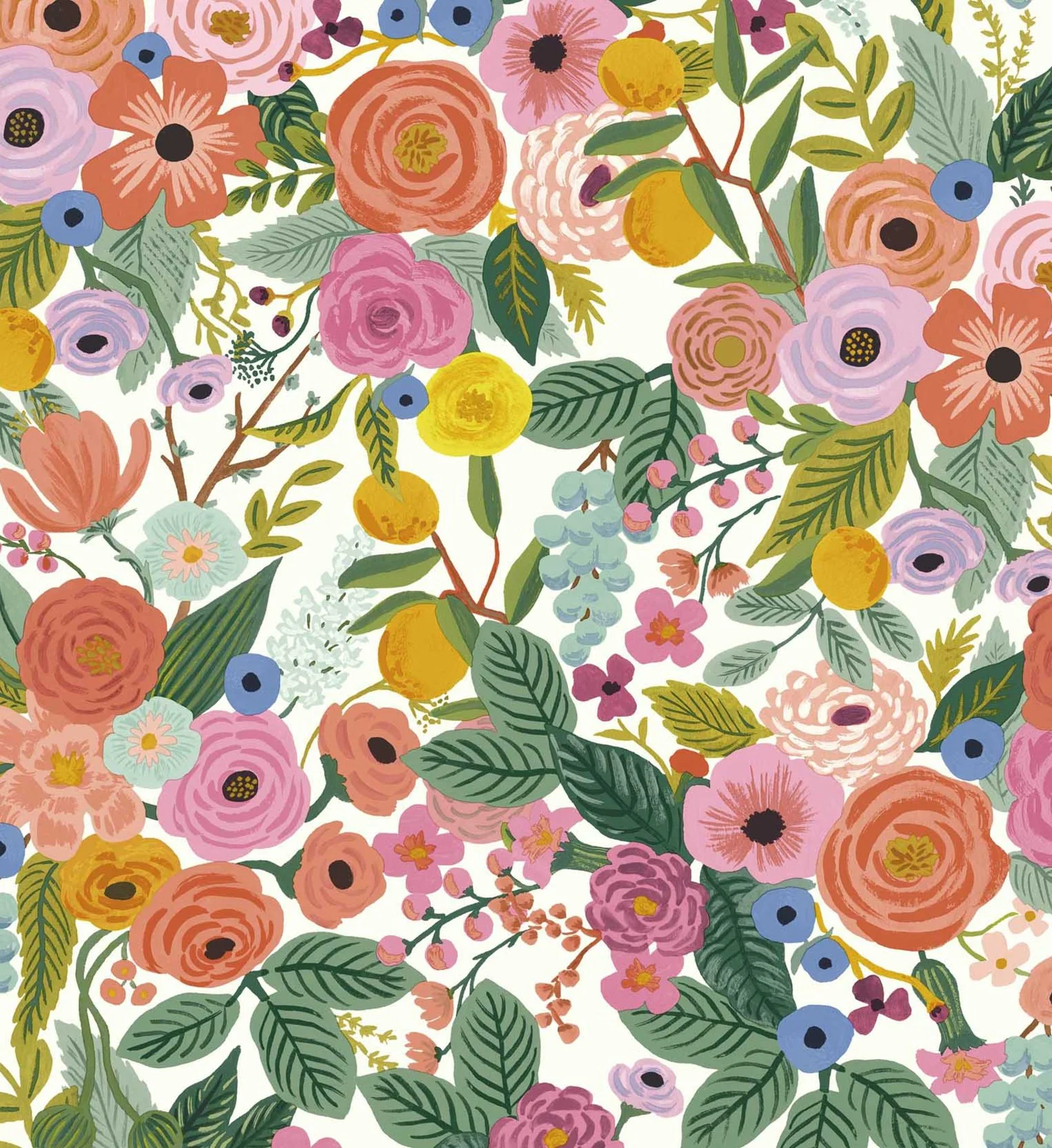 Garden Party Wallpaper - Rose Multi - Image 4