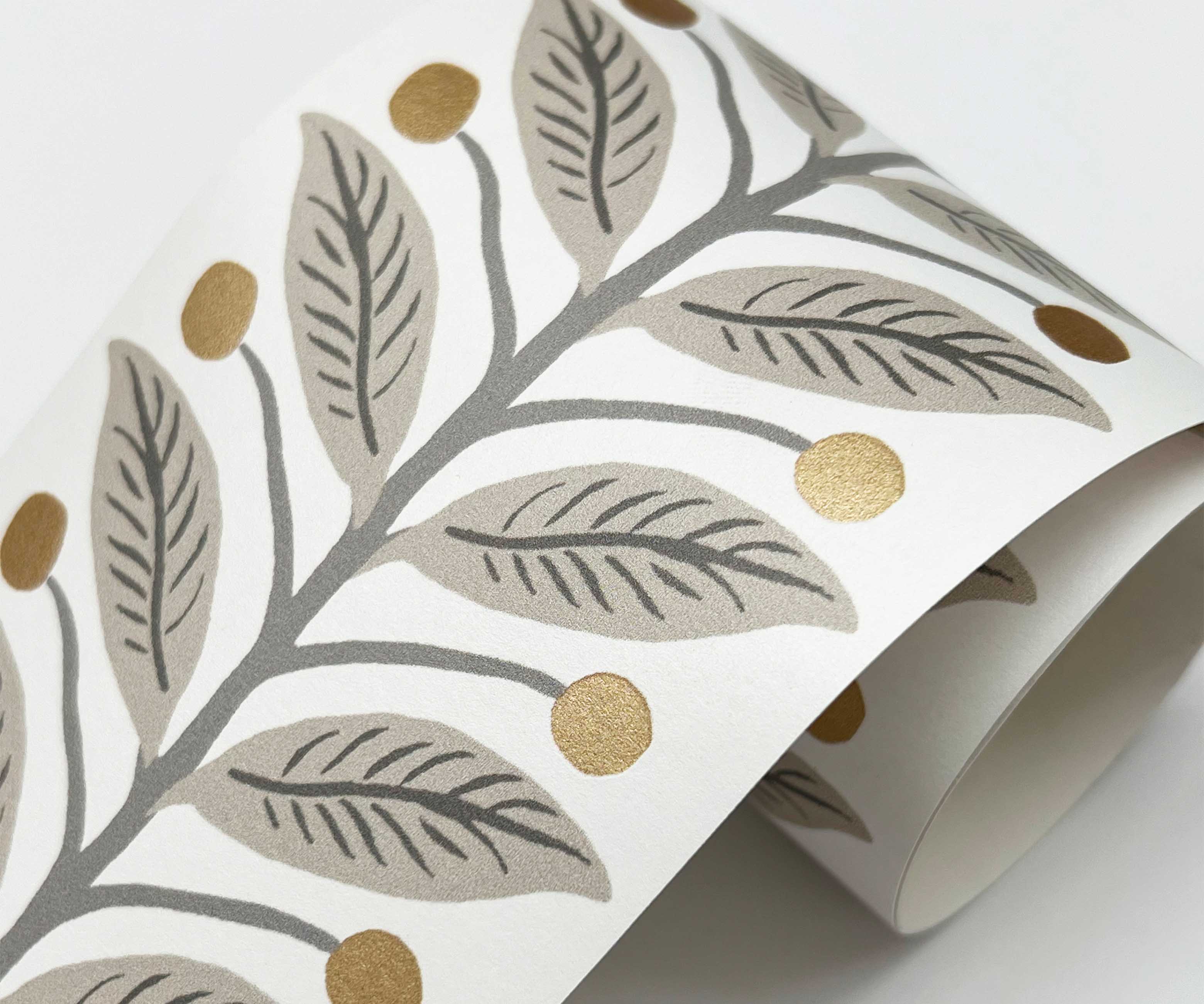 Garden Trim Wallpaper - Linen - Image 2
