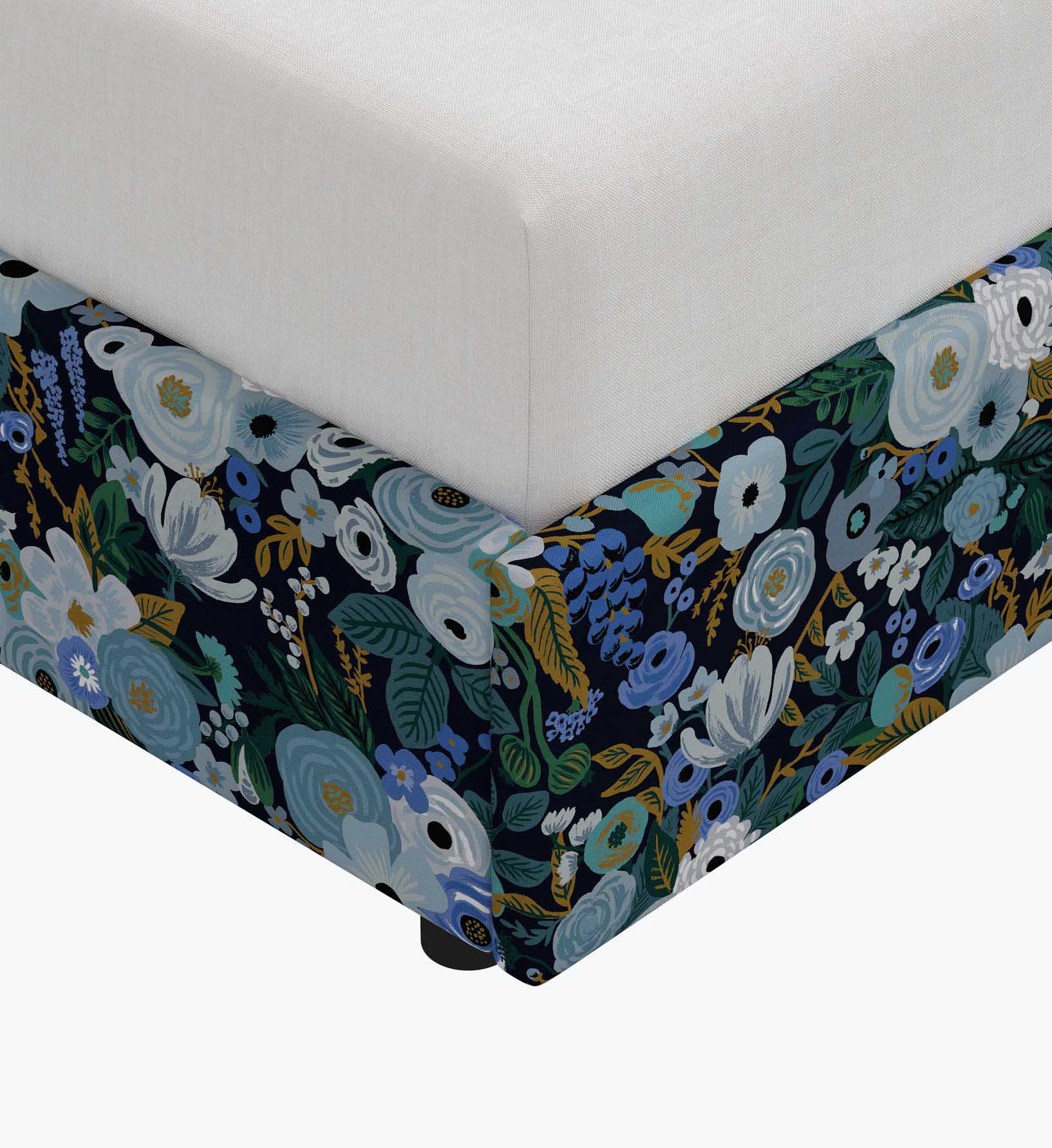 Hampton Bed - Garden Party Blue - Image 4