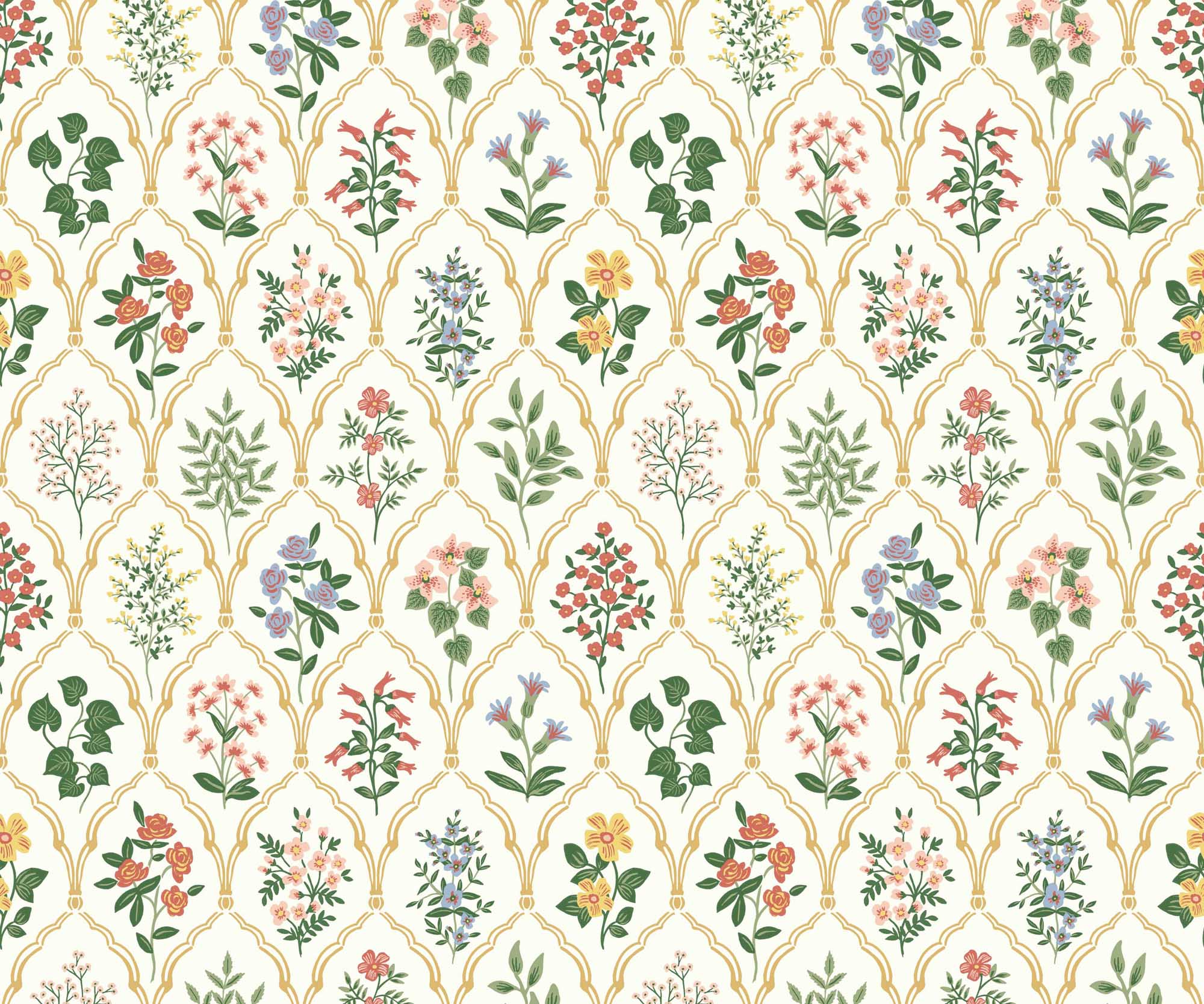 Hawthorne Wallpaper - Rose Multi - Image 3