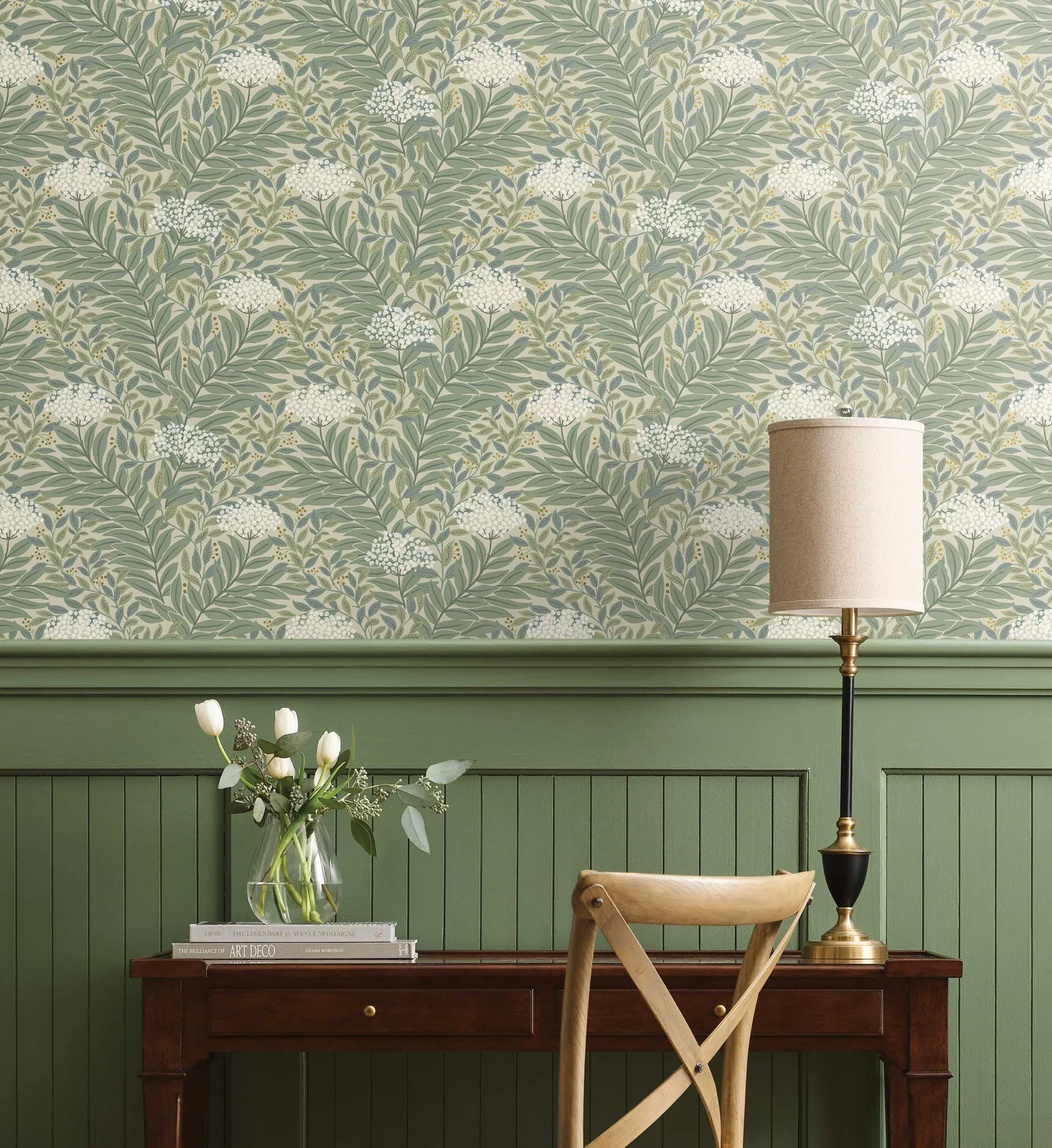 Highgrove Wallpaper - Linen - Image 2