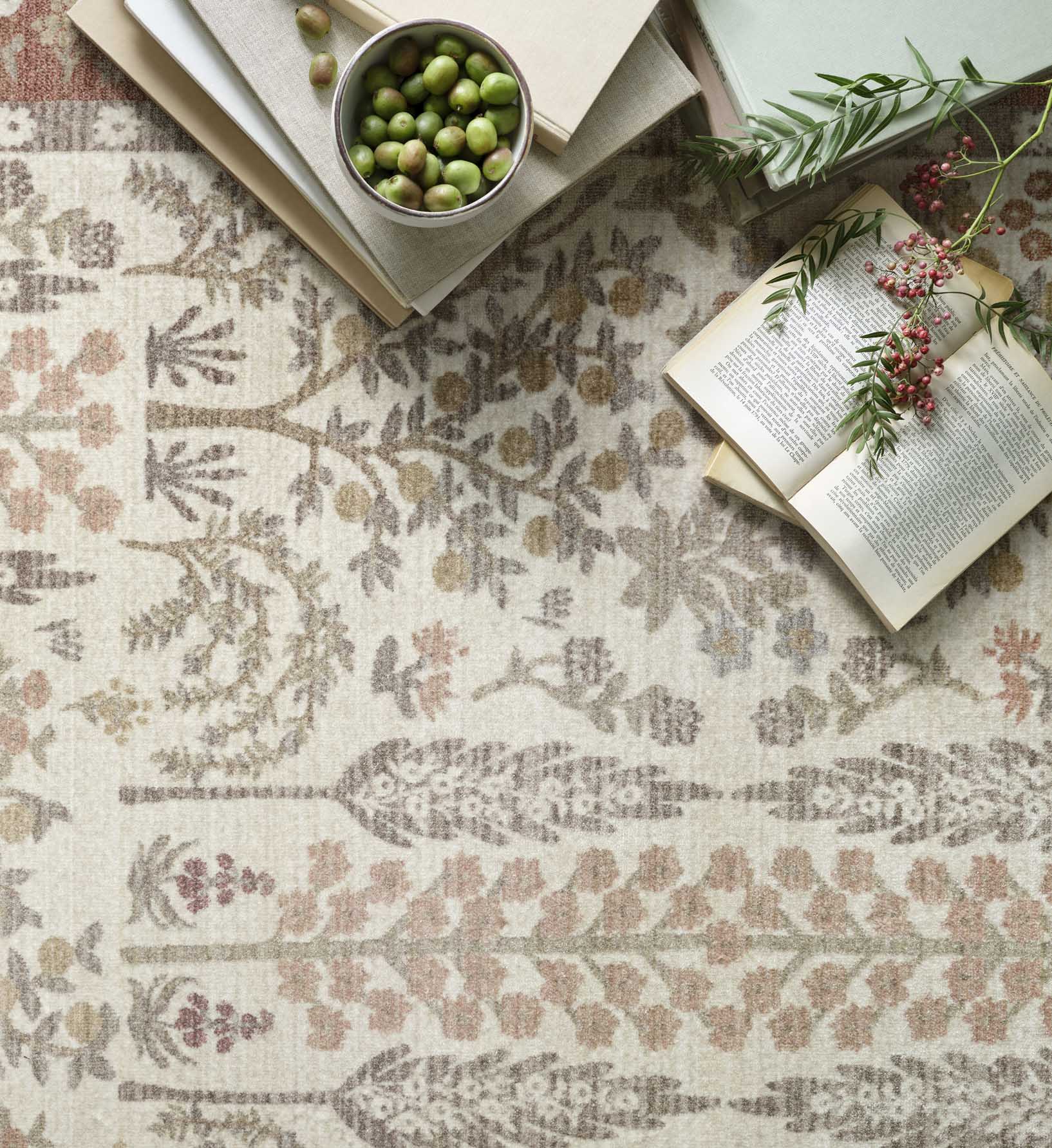 Holland Fenna Power-Loomed Rug - Rust - Image 3