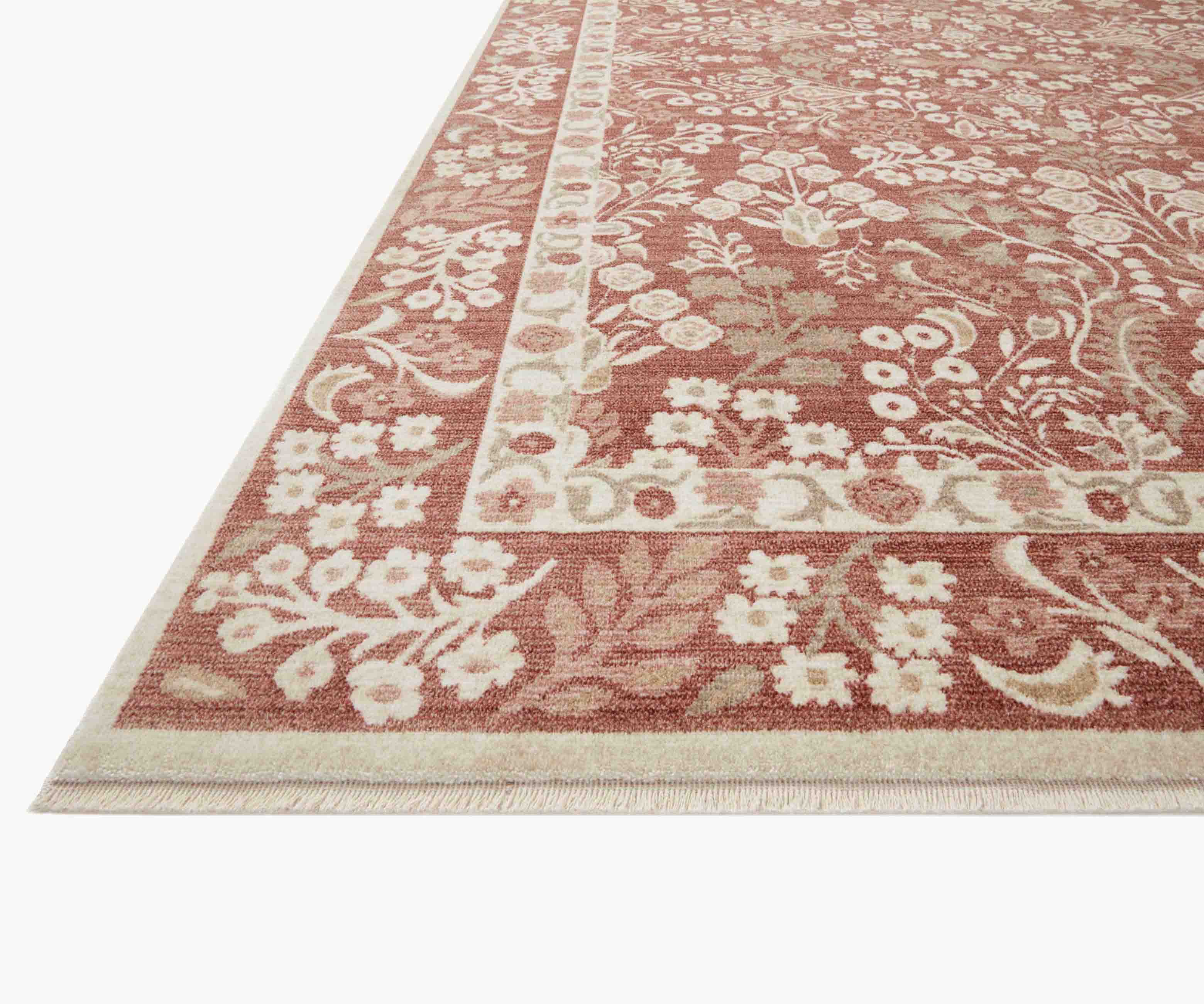 Holland Lotte Power-Loomed Rug - Crimson - Image 3