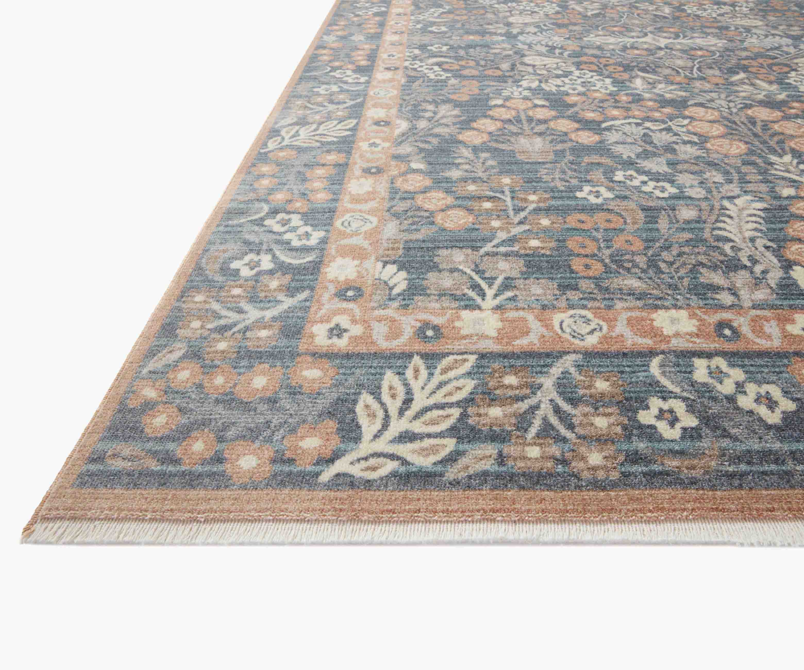 Holland Lotte Power-Loomed Rug - Navy - Image 3