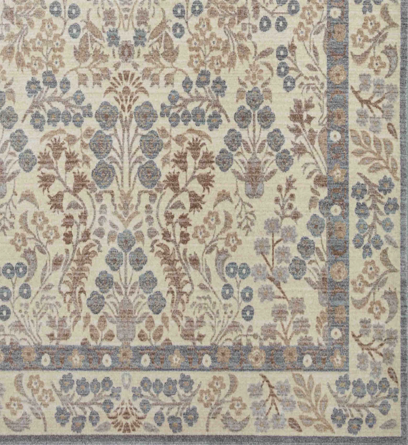 Holland Lotte Power-Loomed Rug - Stone - Image 2