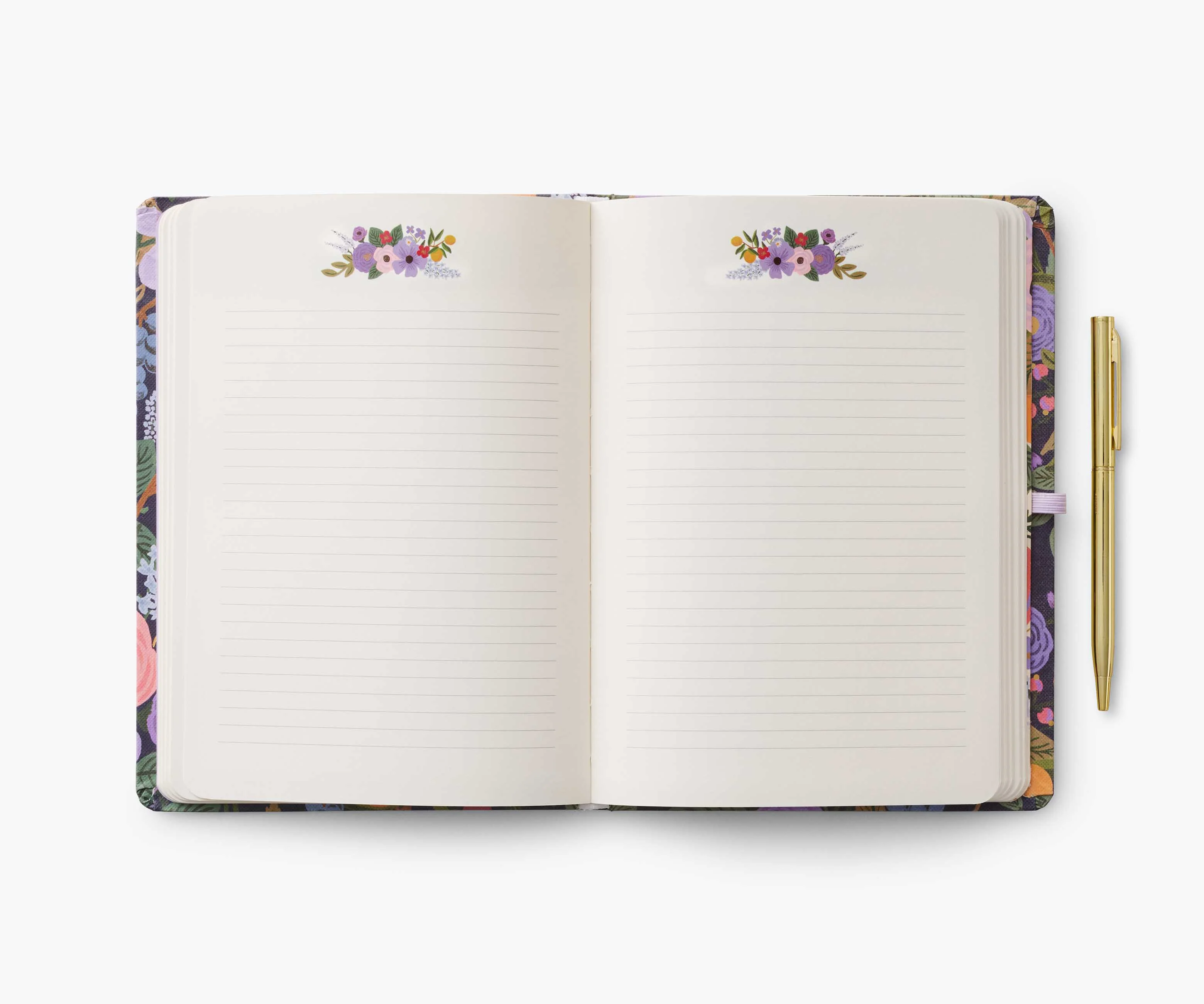 Journal with Pen - Garden Party Violet - Image 4