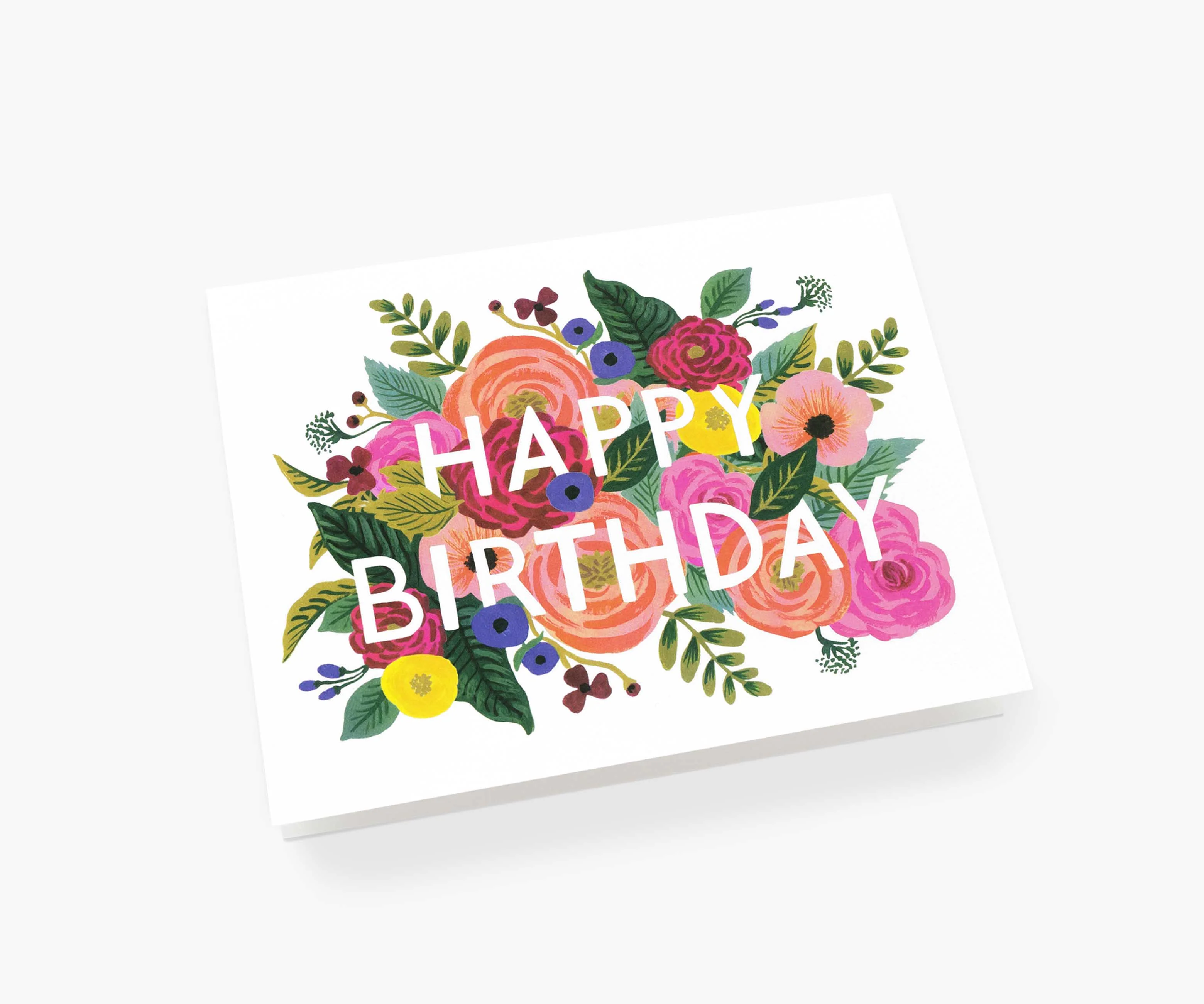 Juliet Rose Birthday Card - Single Card - Image 2