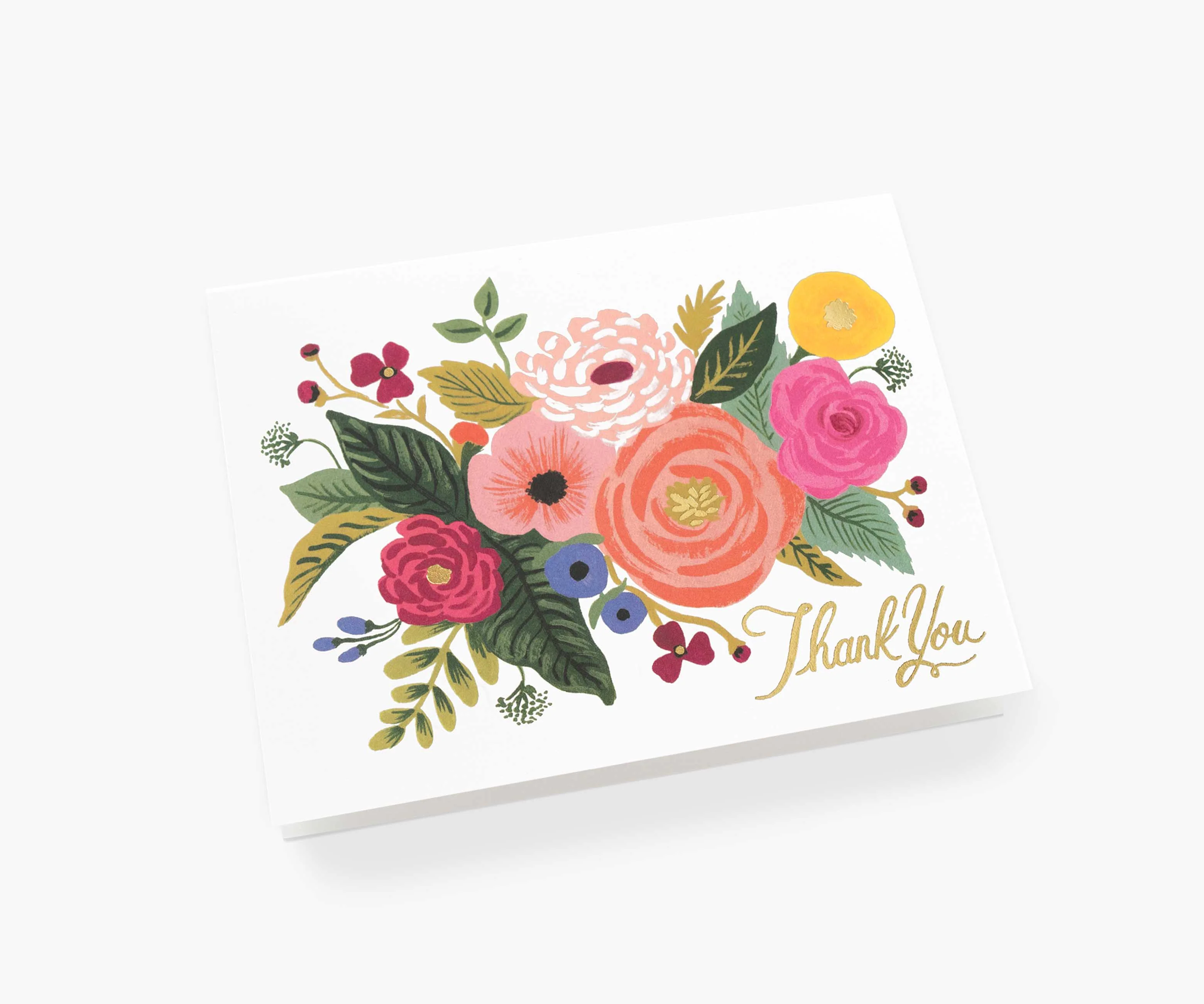 Juliet Rose Thank You Card - Single Card - Image 2