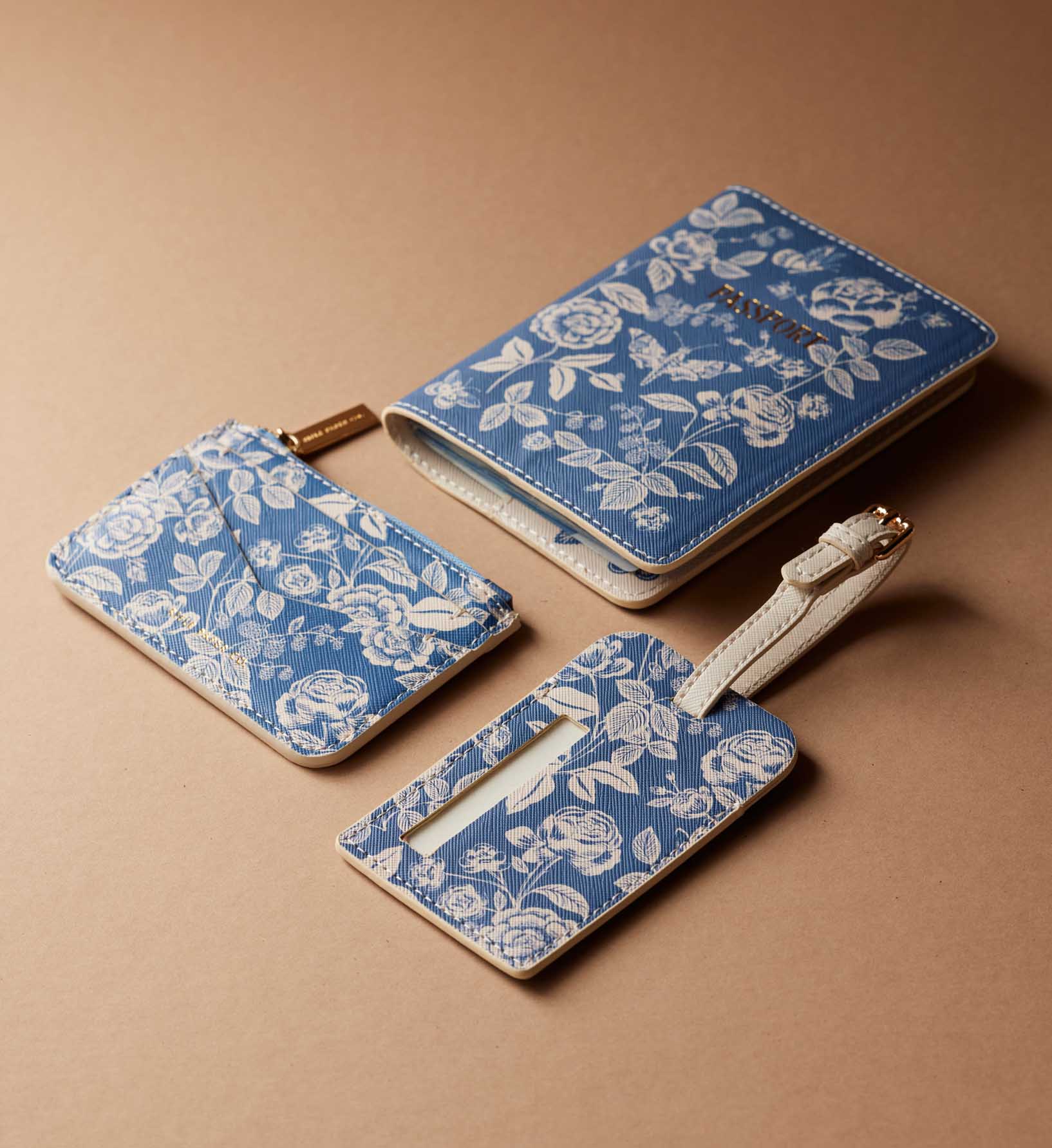 Key Ring Card Case - English Rose - Image 2