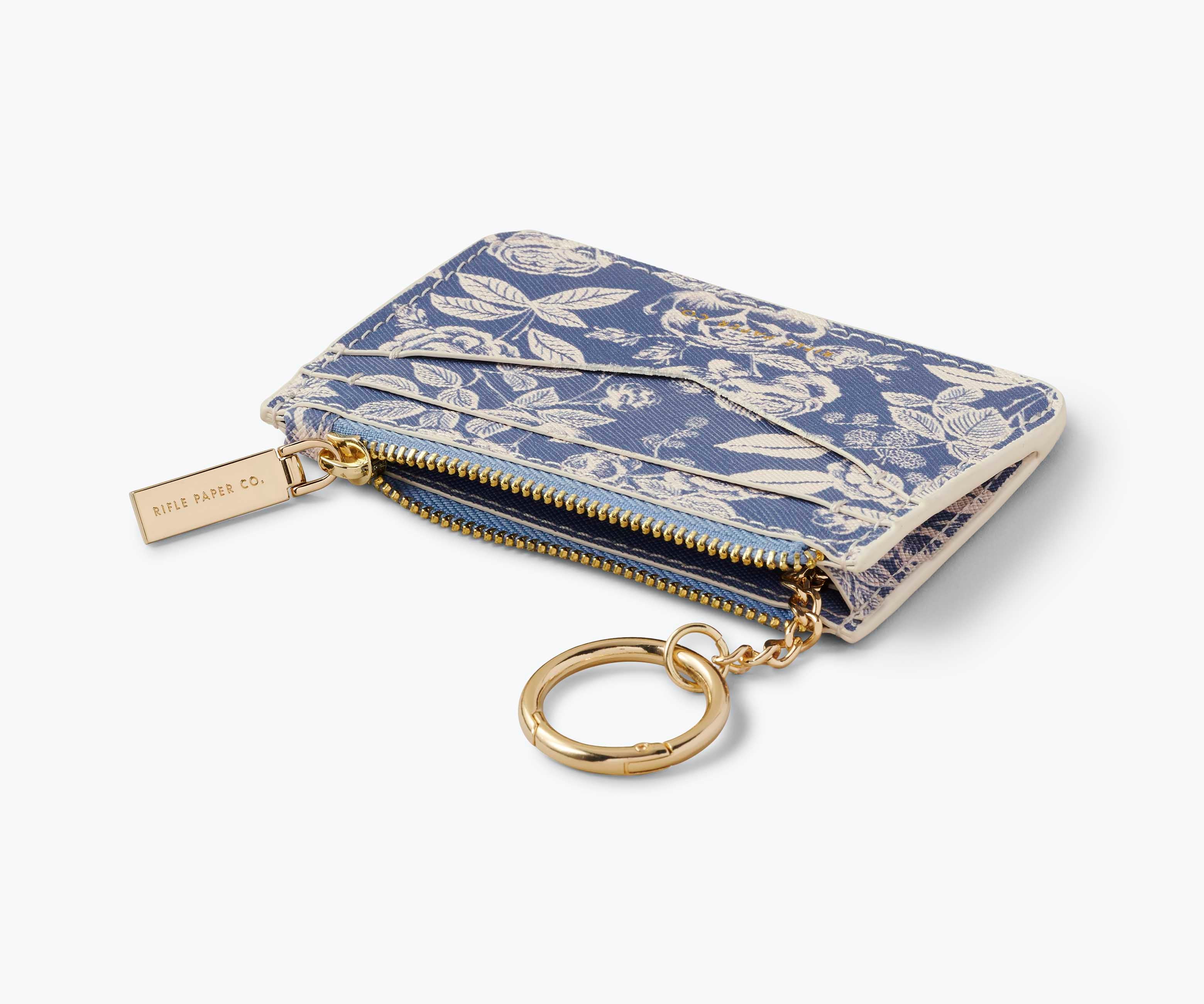 Key Ring Card Case - English Rose - Image 4
