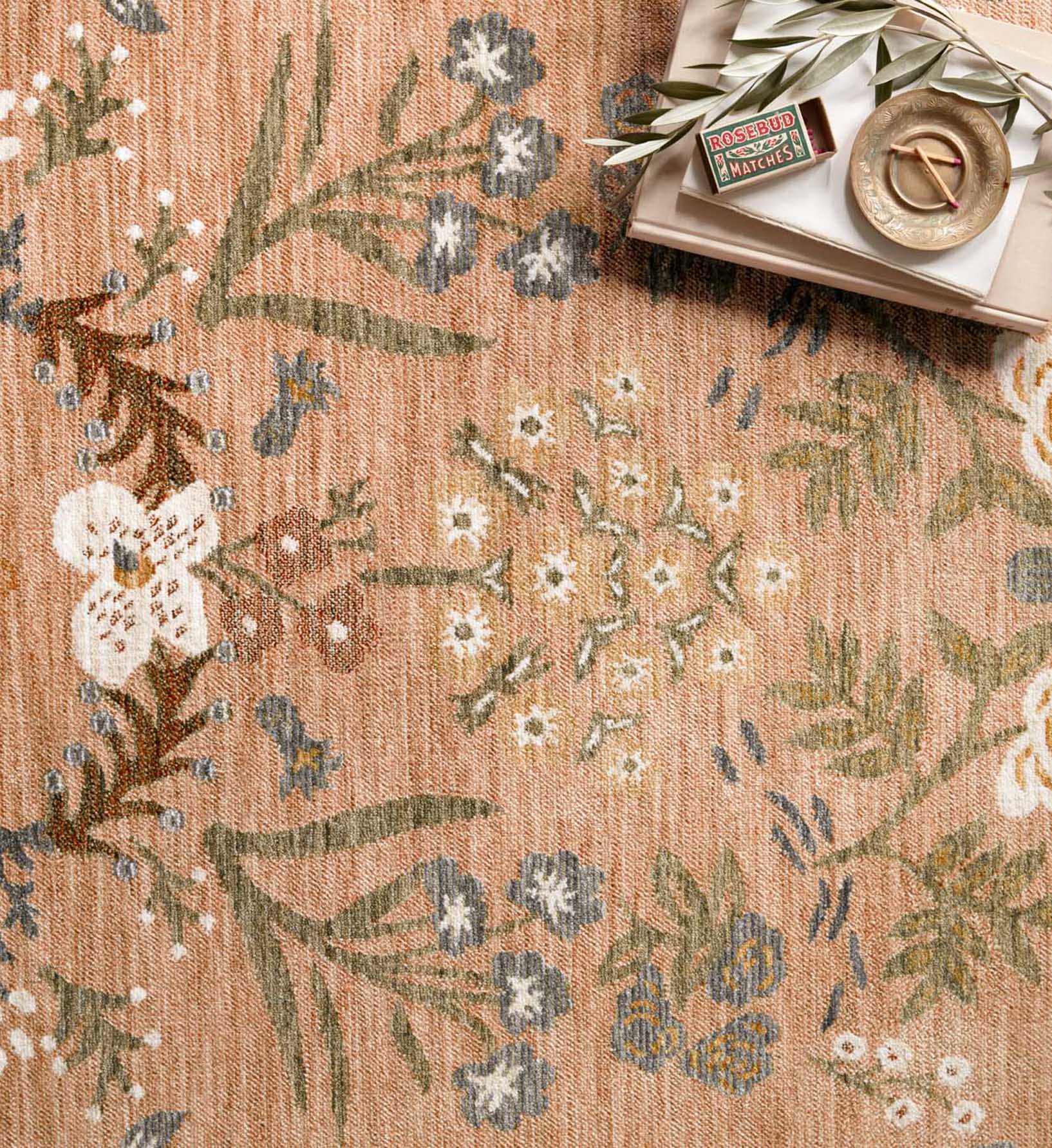 Kismet Arabesque Power Loomed Rug - Camel - Image 3