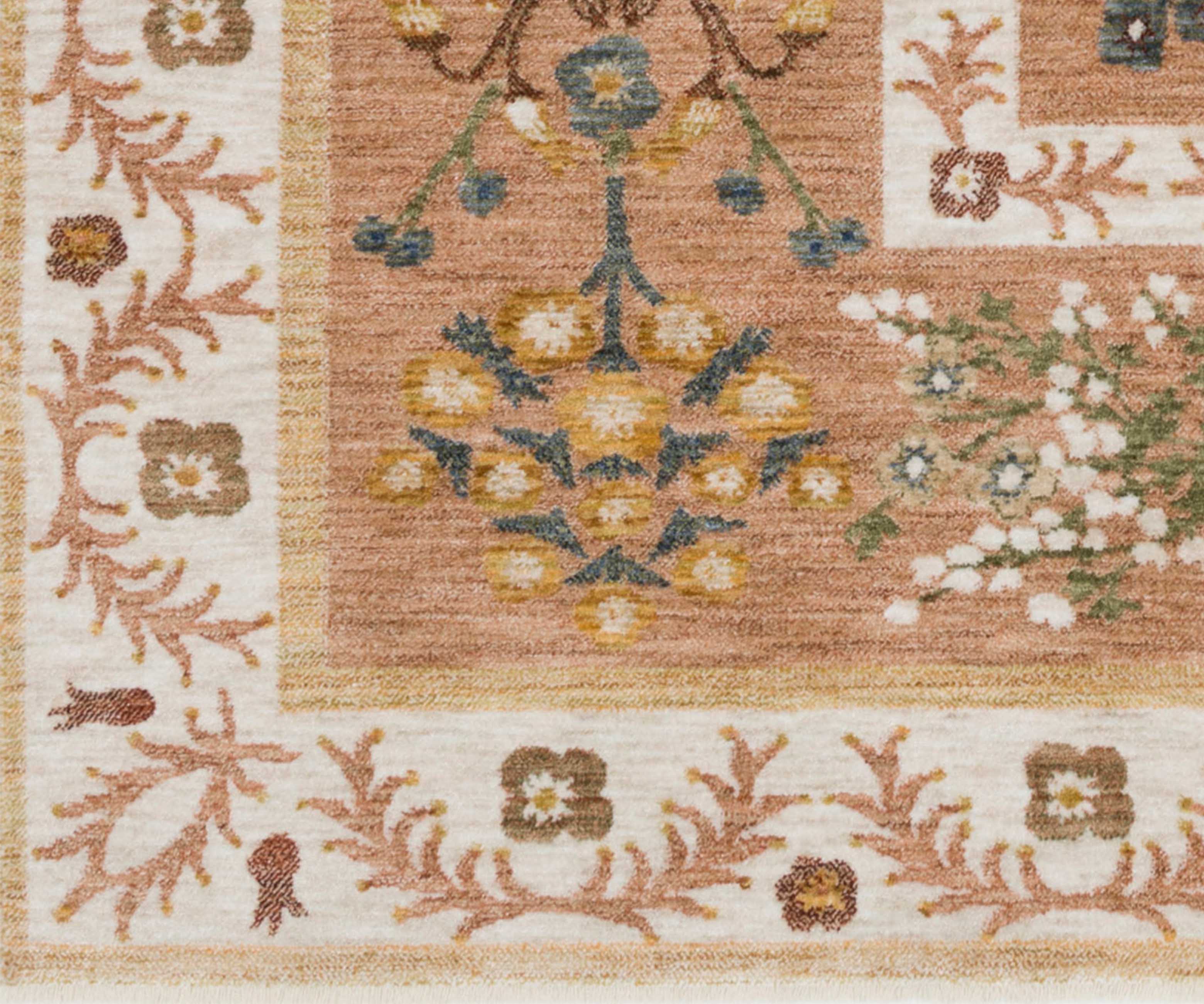 Kismet Arabesque Power Loomed Rug - Camel - Image 4