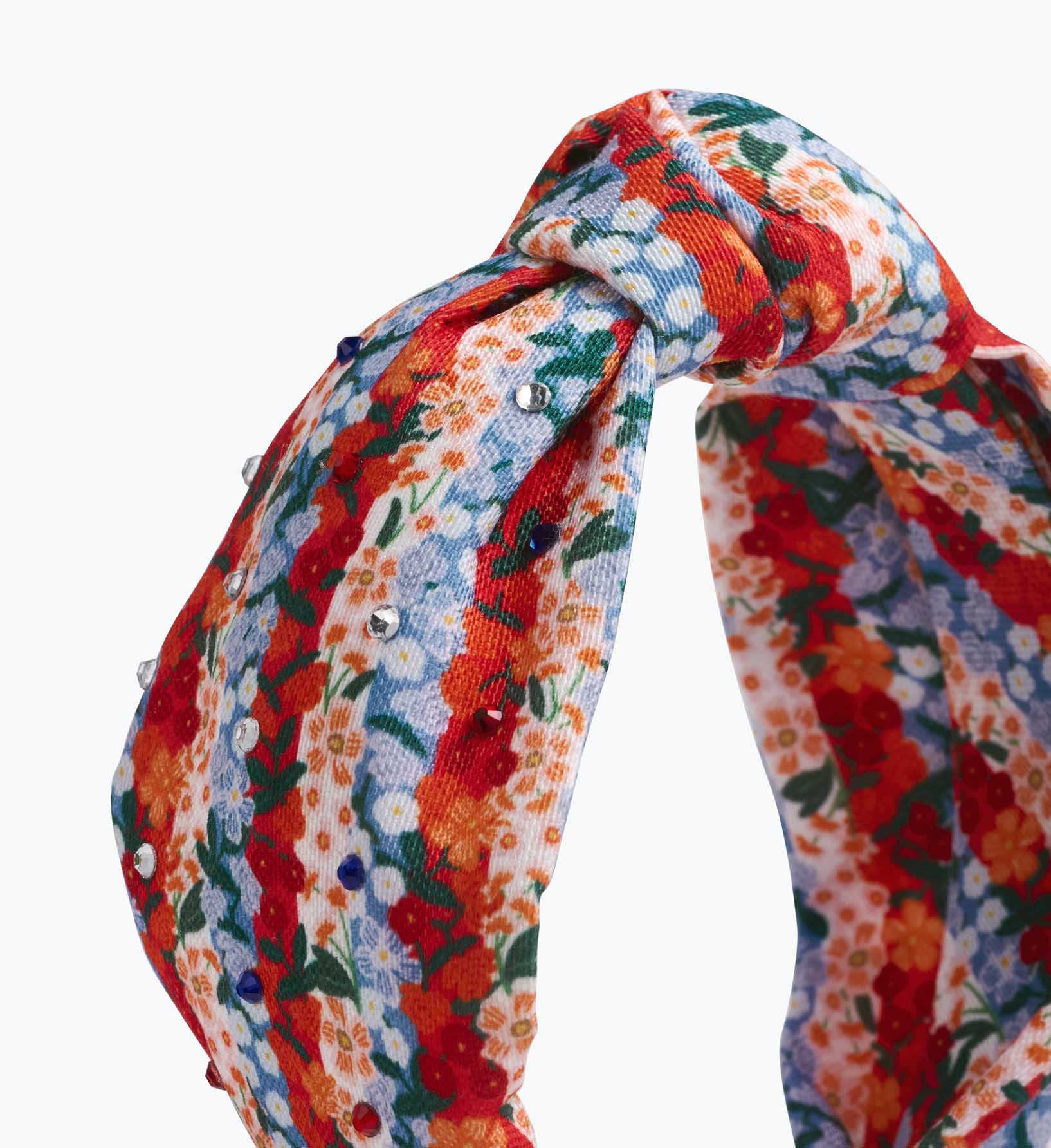Knotted Headband - Americana Stripe - Image 4