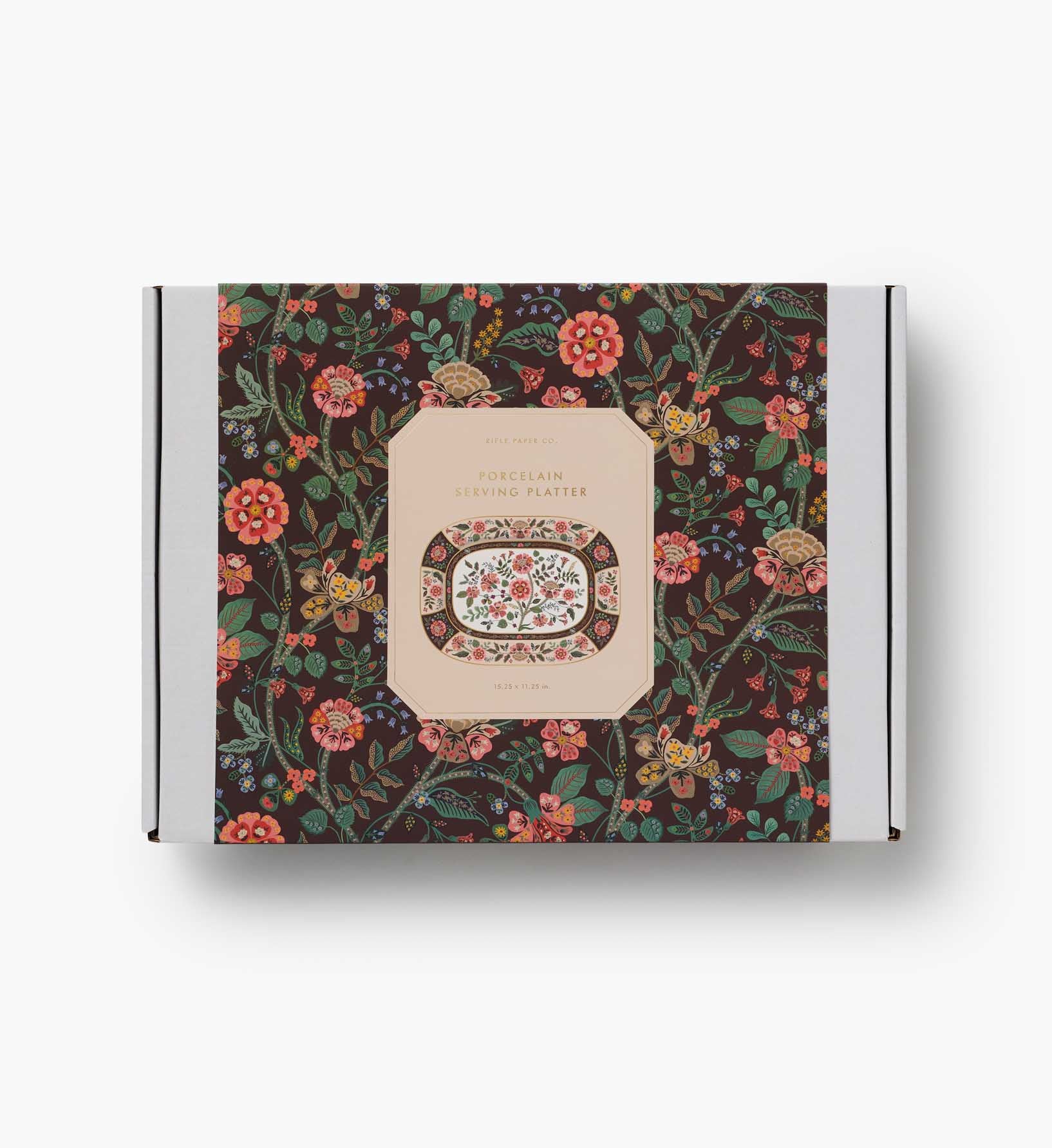 Large Porcelain Serving Platter - Gracie - Image 5