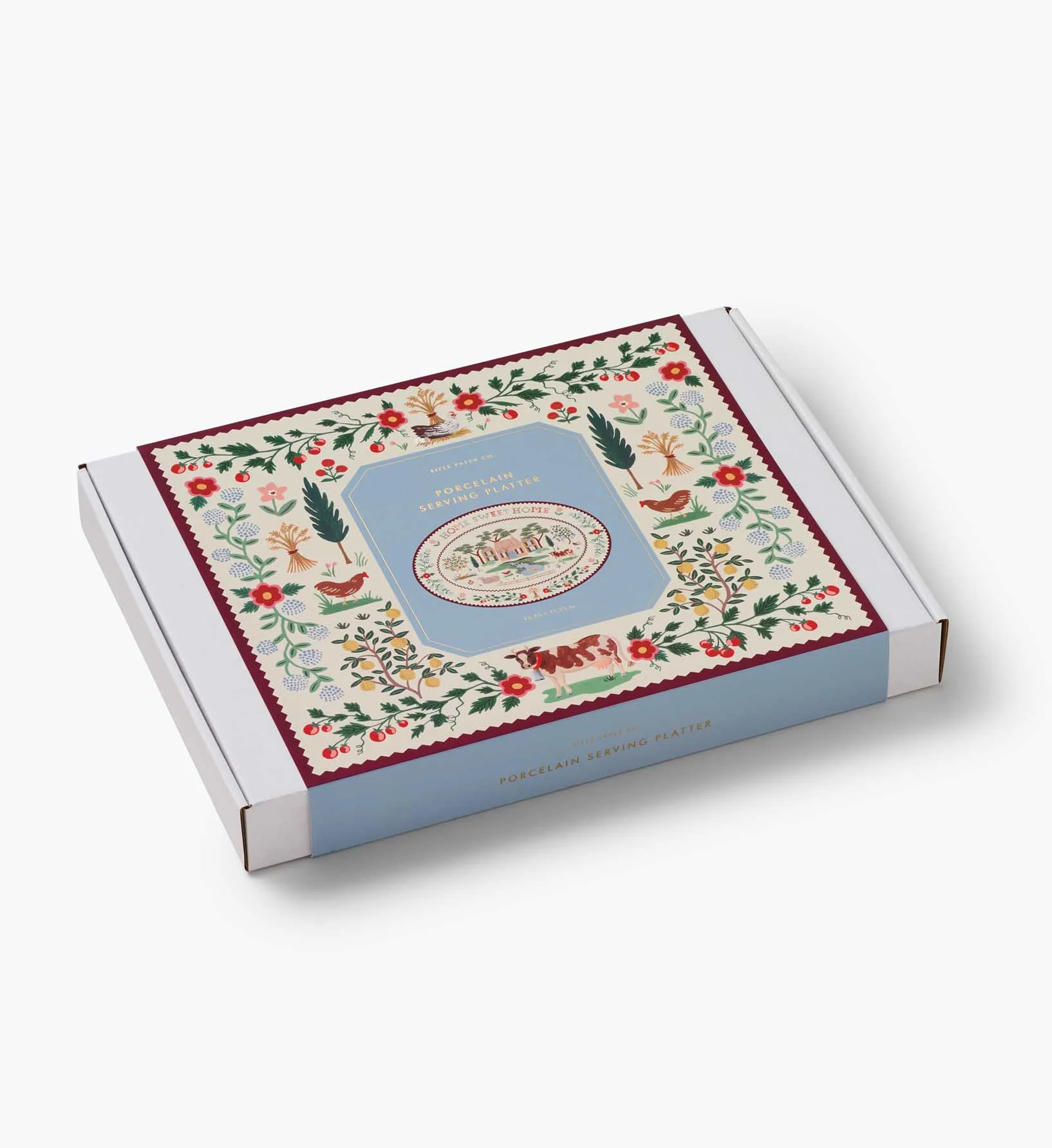 Large Porcelain Serving Platter - Home Sweet Home - Image 7