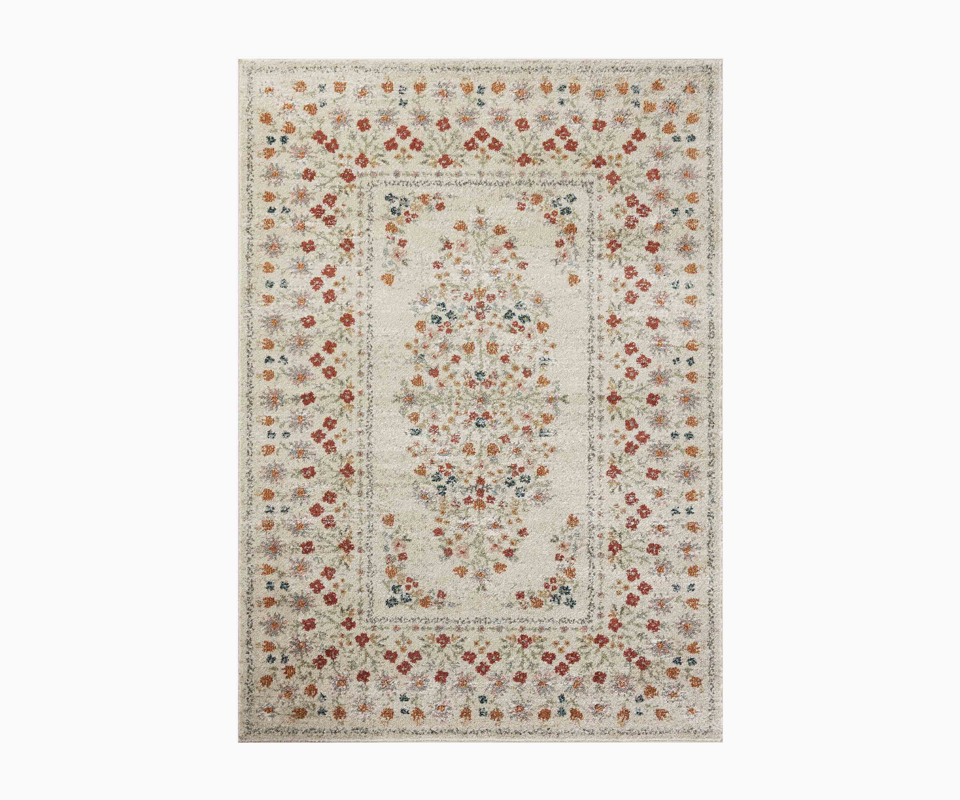 Laurel Eleanor Power Loomed Rug - Linen