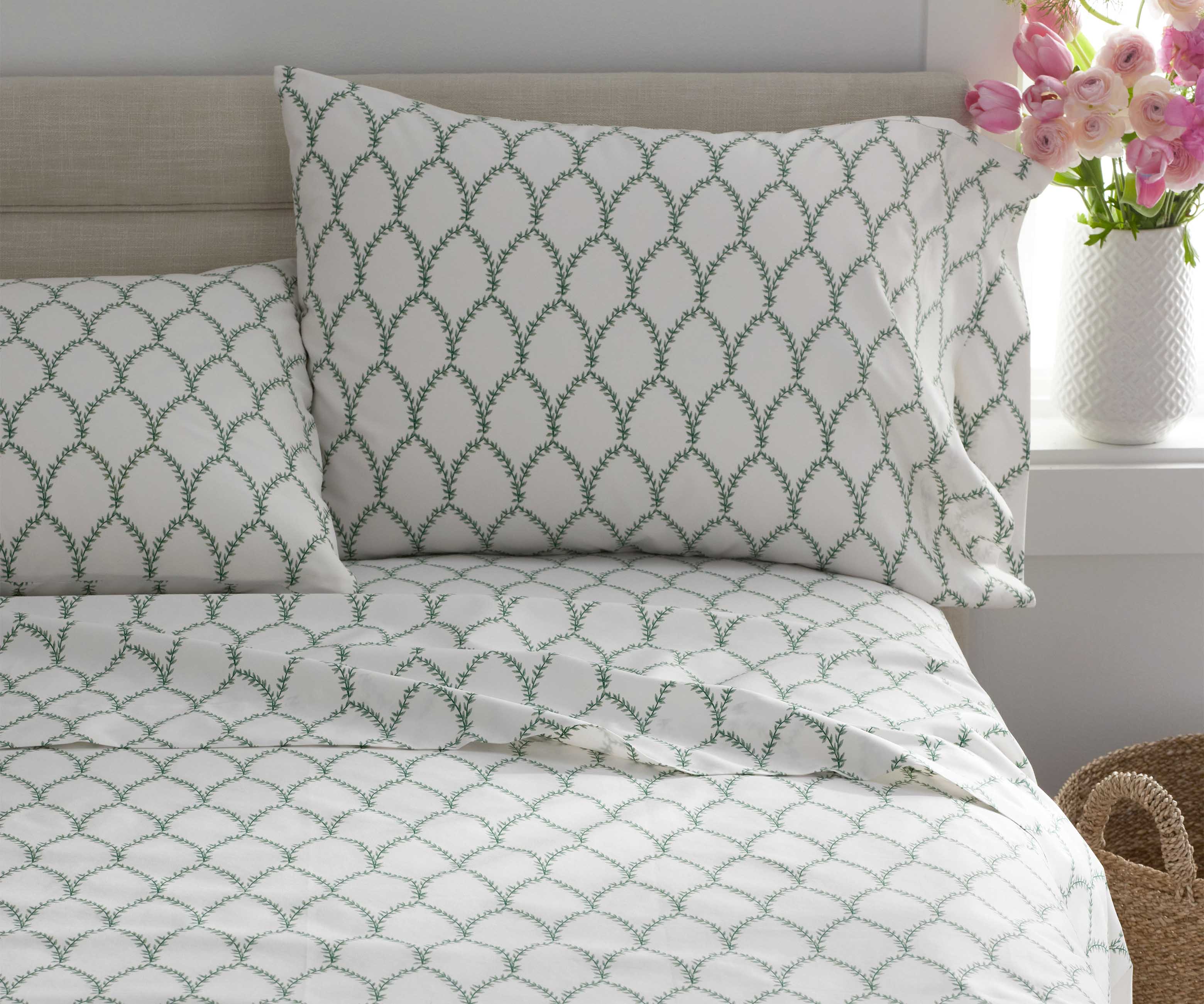 Sateen Pillowcases - Laurel Sage - Image 3