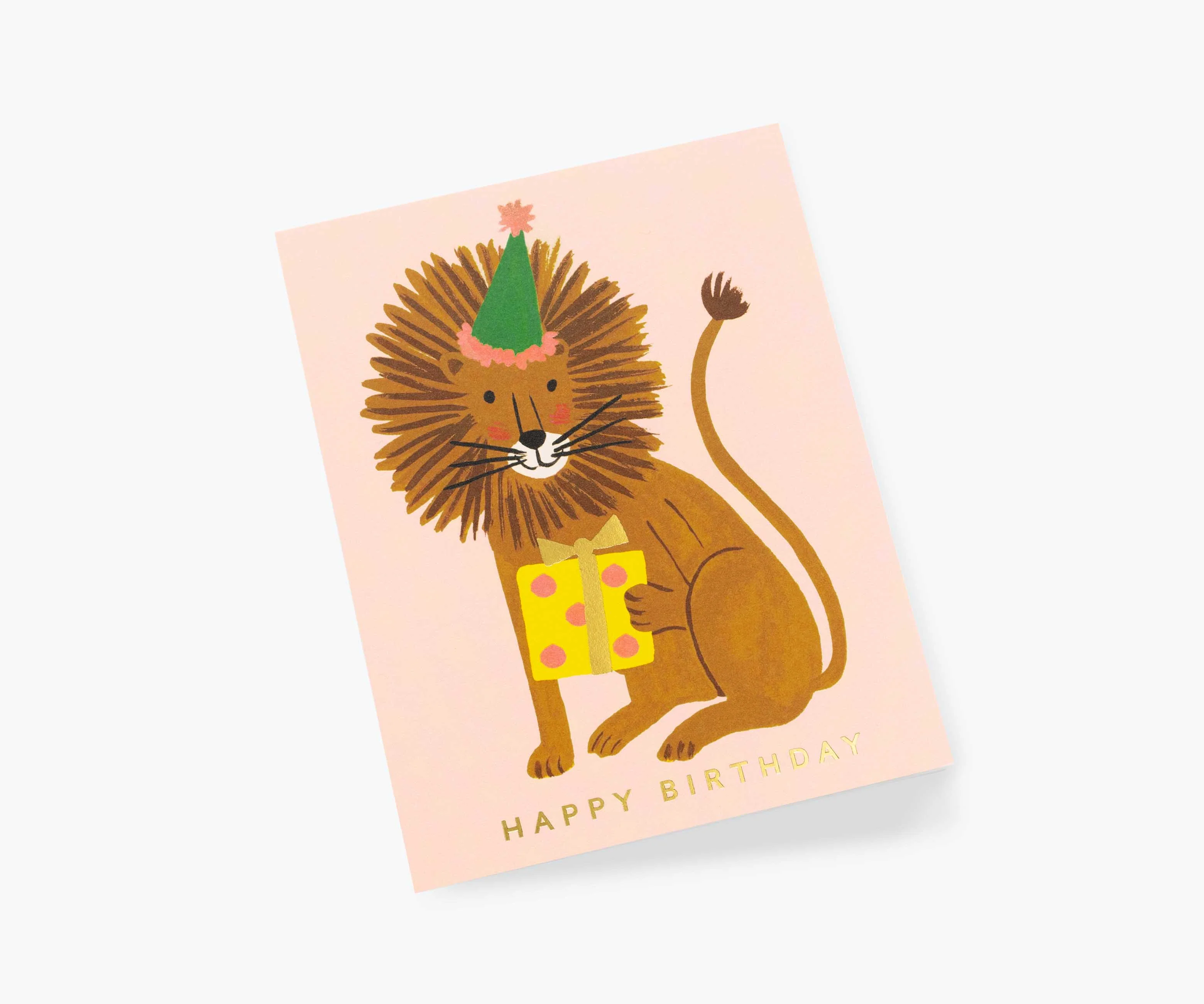 Lion Birthday Card - Single Card - Image 2