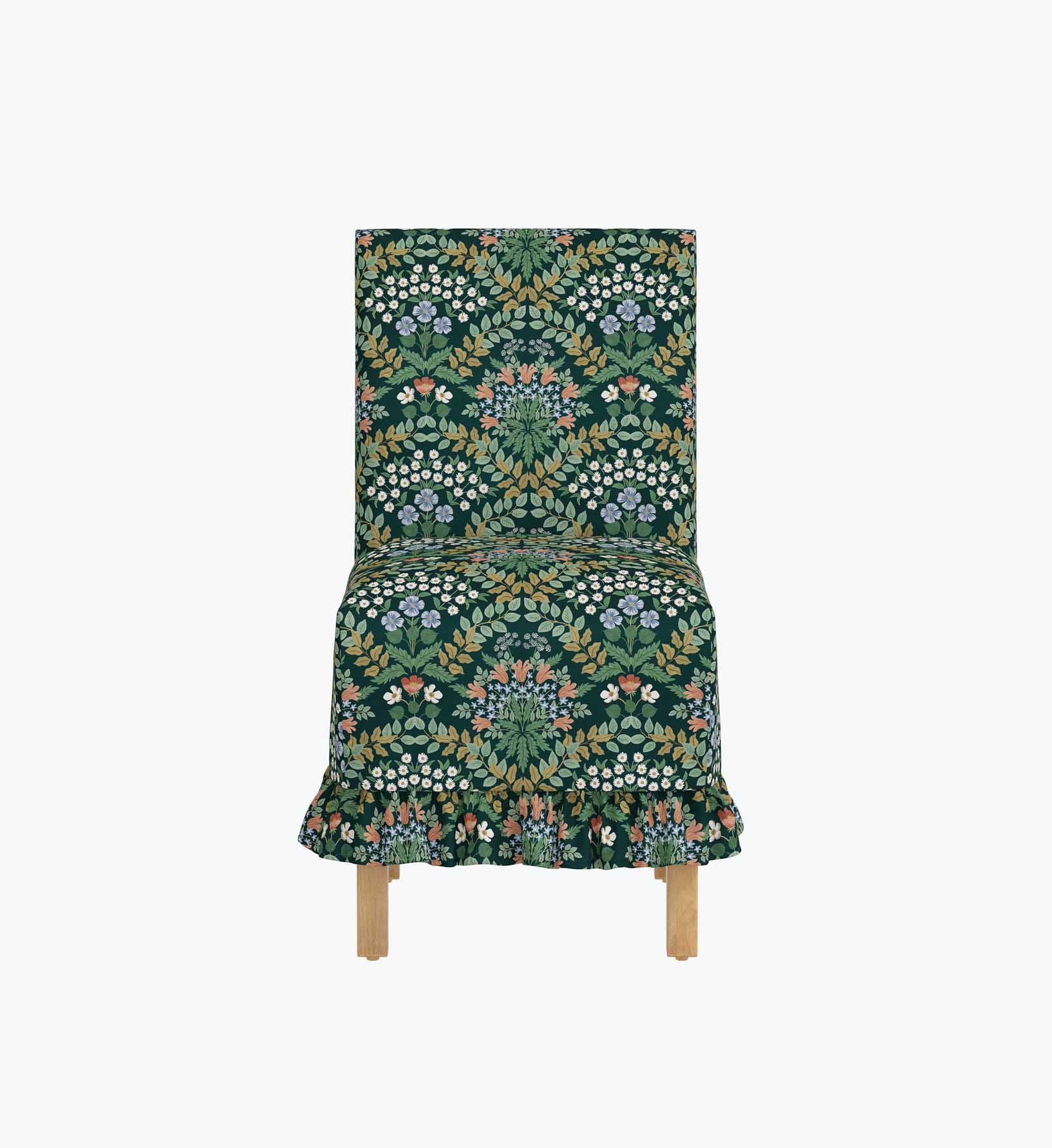 Louise Slipcover Dining Chair - Bramble - Image 2