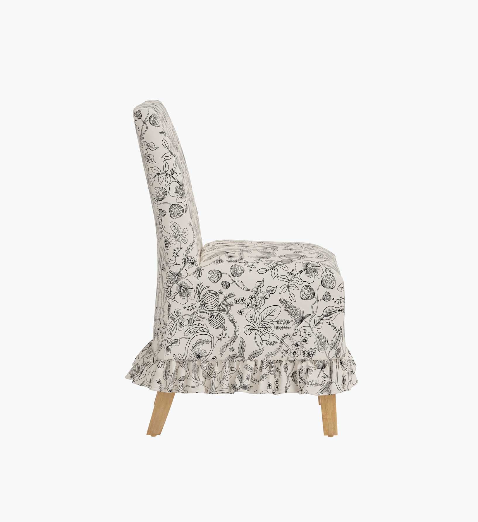 Louise Slipcover Dining Chair - Aviary - Image 3
