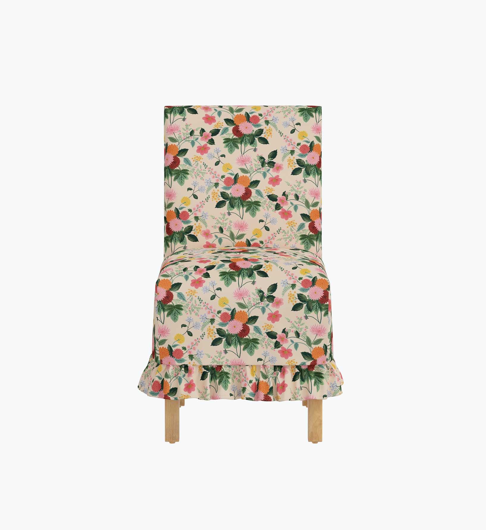 Louise Slipcover Dining Chair - Dahlia - Image 2