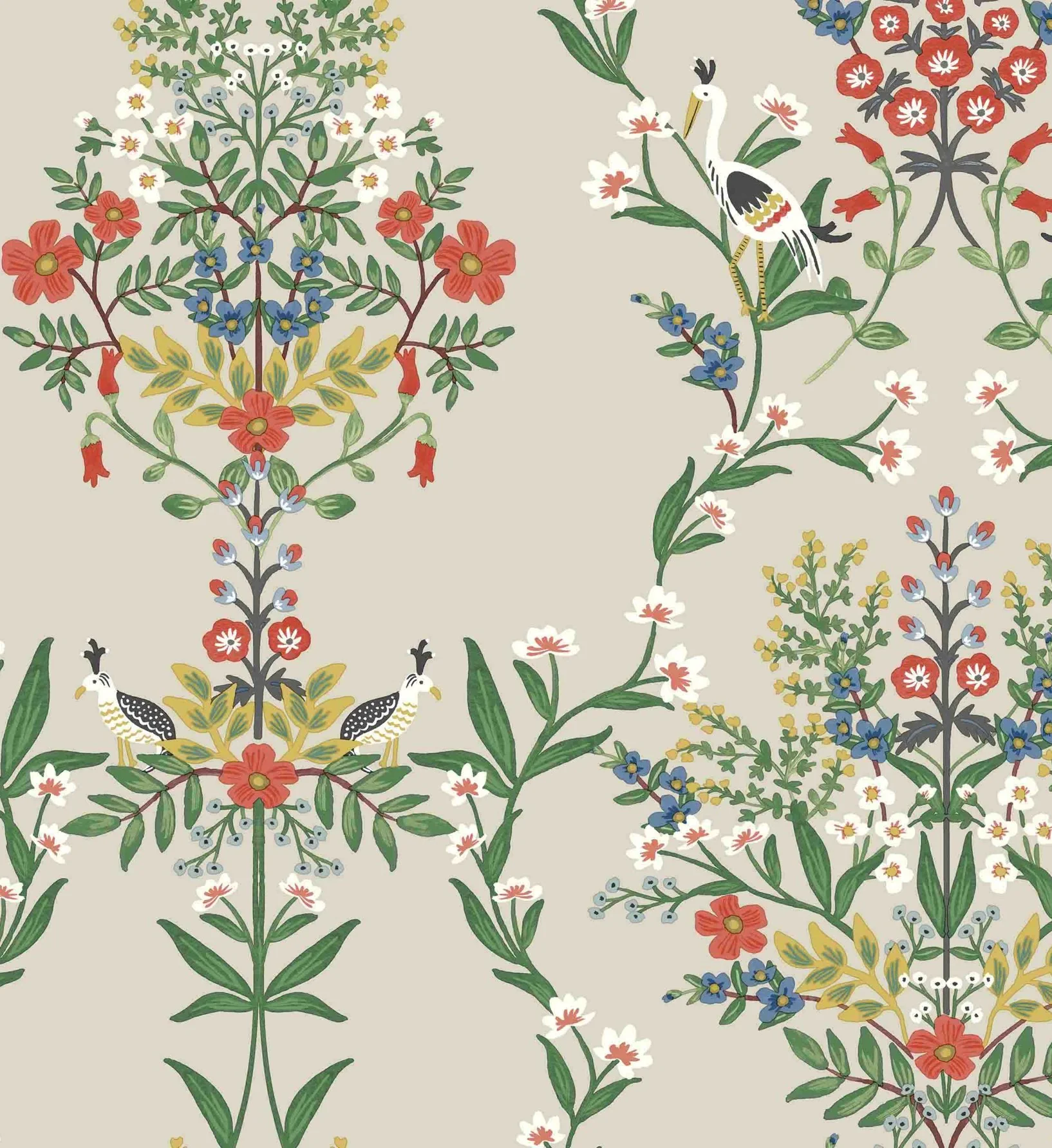 Luxembourg Wallpaper - Linen Multi - Image 3