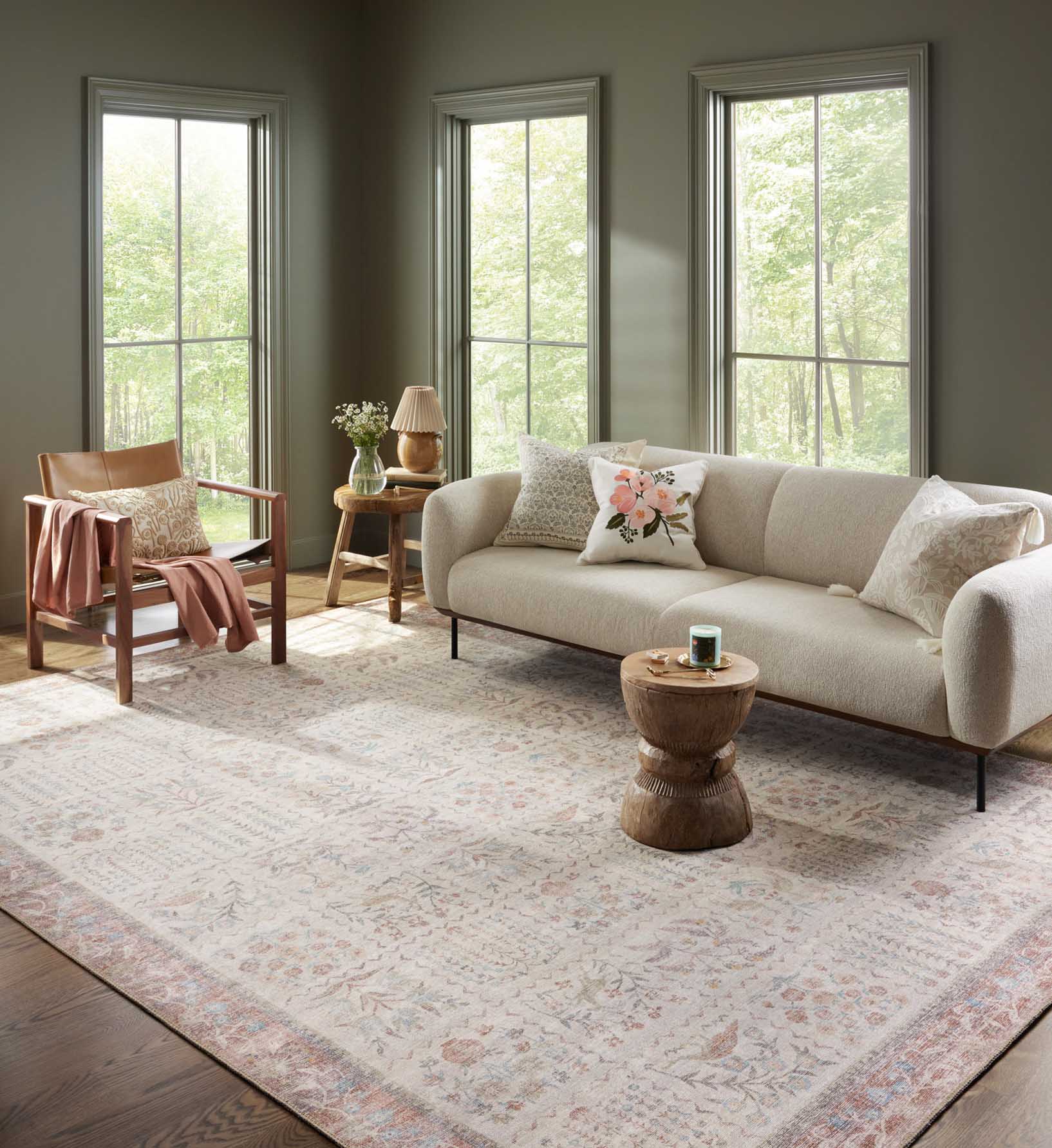 Maison Gallerie Power Loomed Rug - Cream - Image 2
