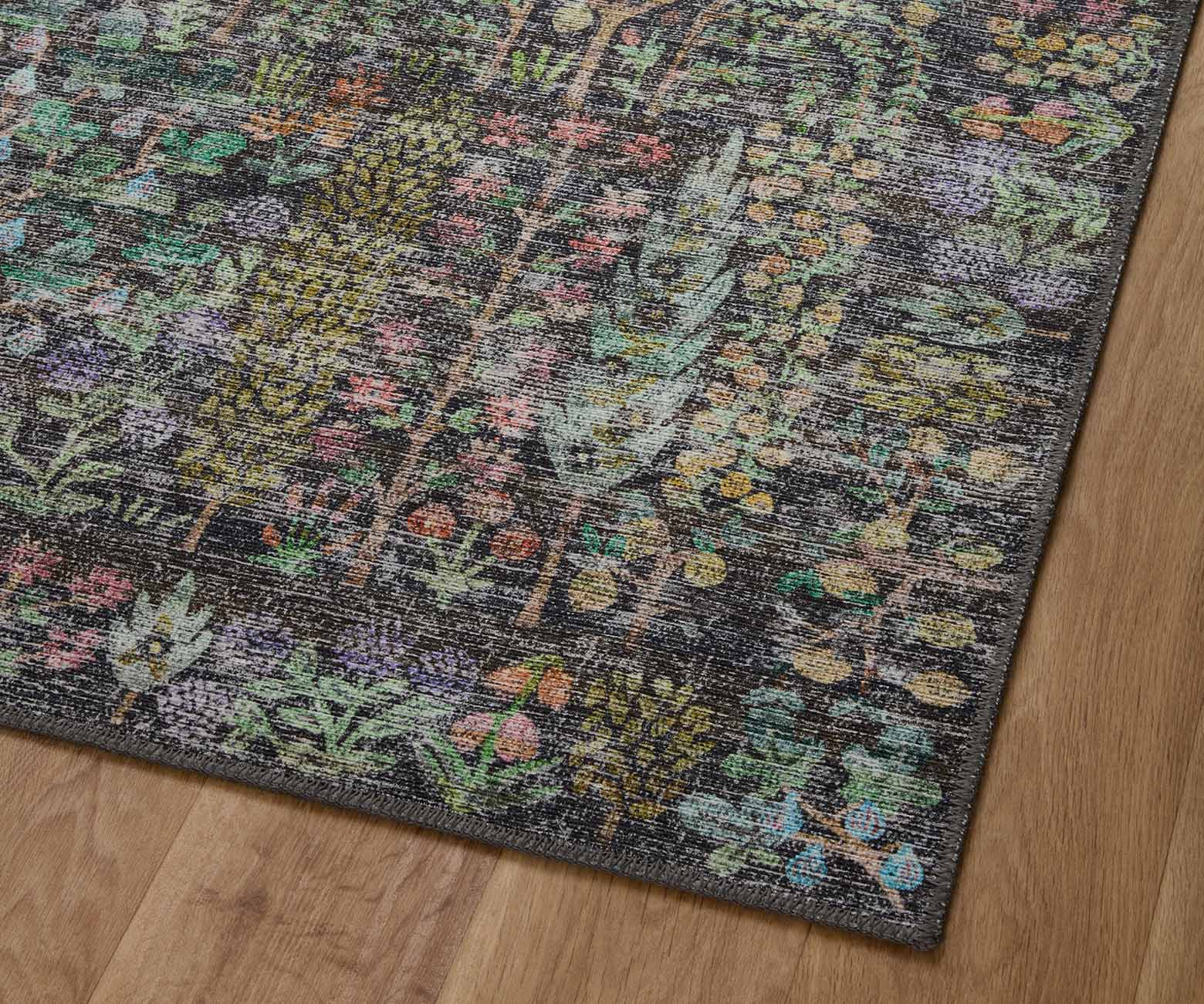 Maison Grove Power Loomed Rug - Charcoal - Image 3