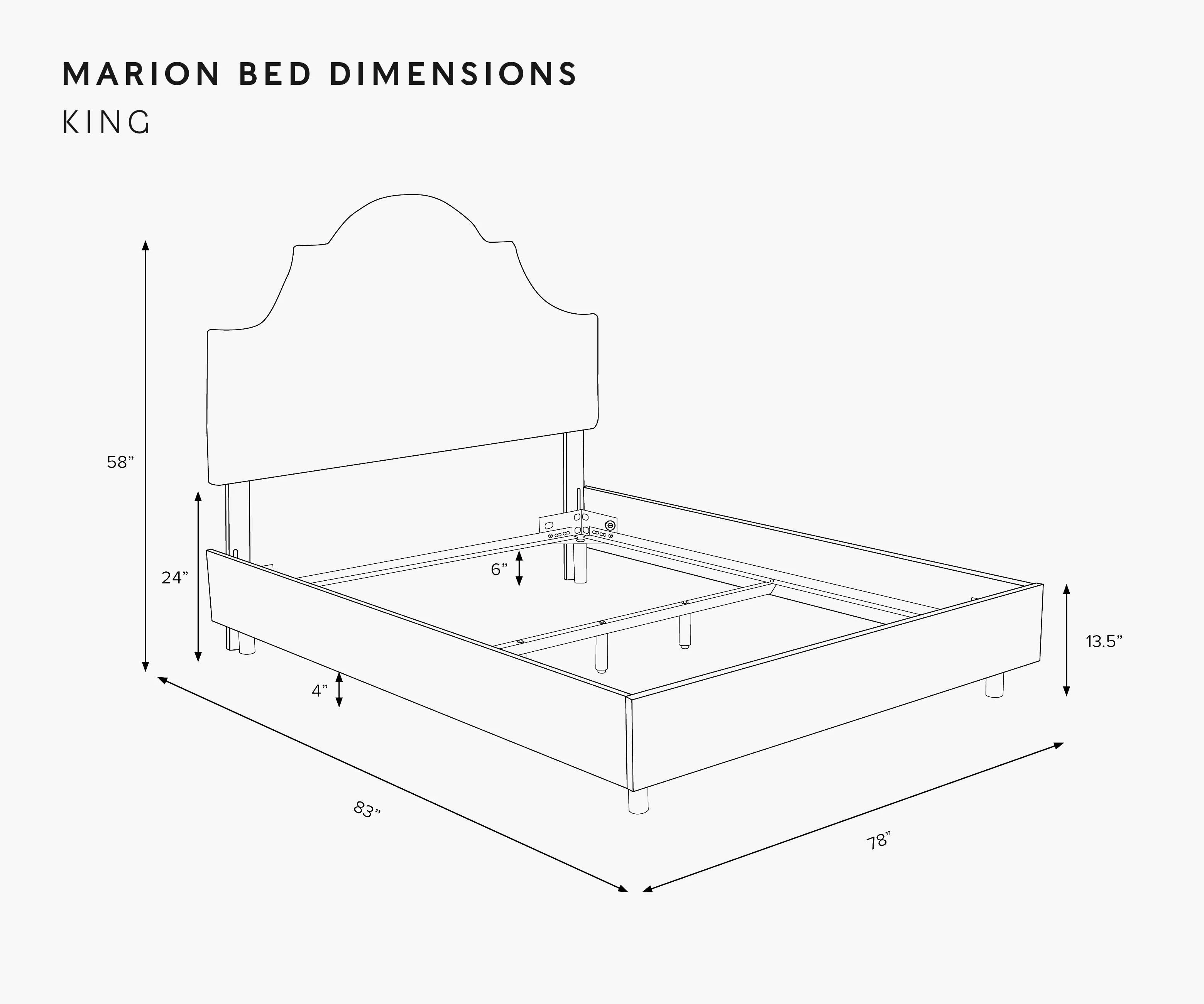 Marion Bed - Peacock - Image 9