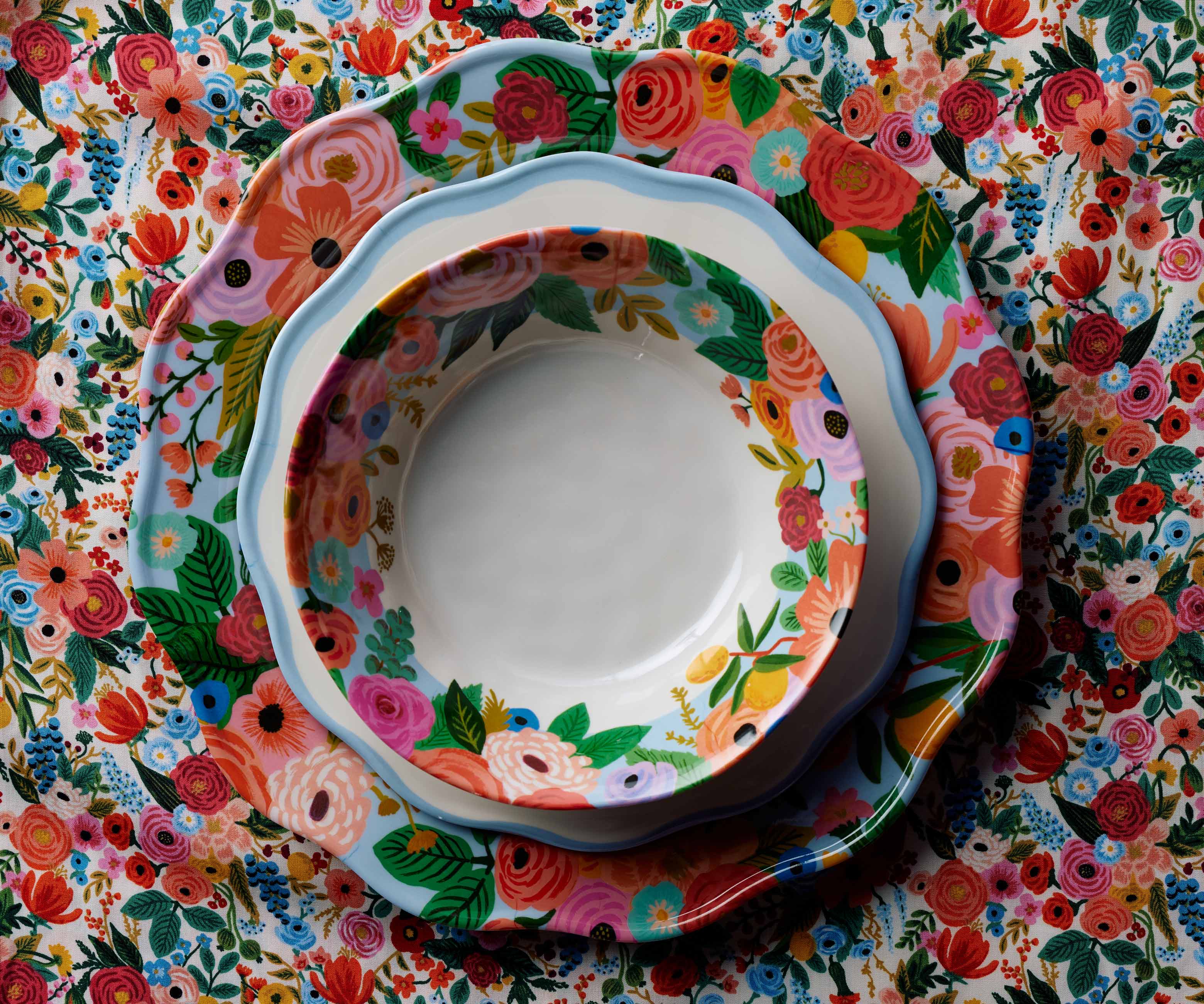 Melamine Assorted Bowls - Garden Party - Image 3