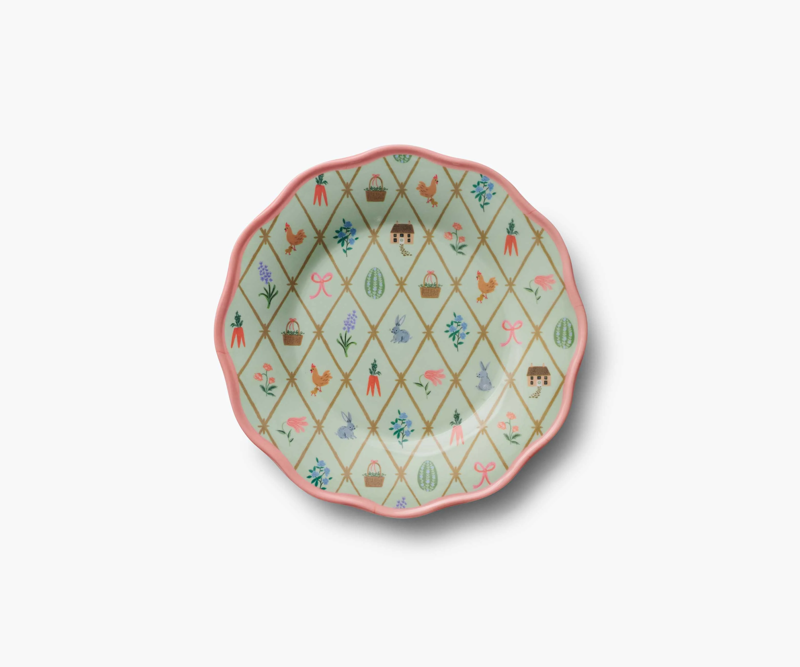 Melamine Assorted Dessert Plates - Spring Farm - Image 10