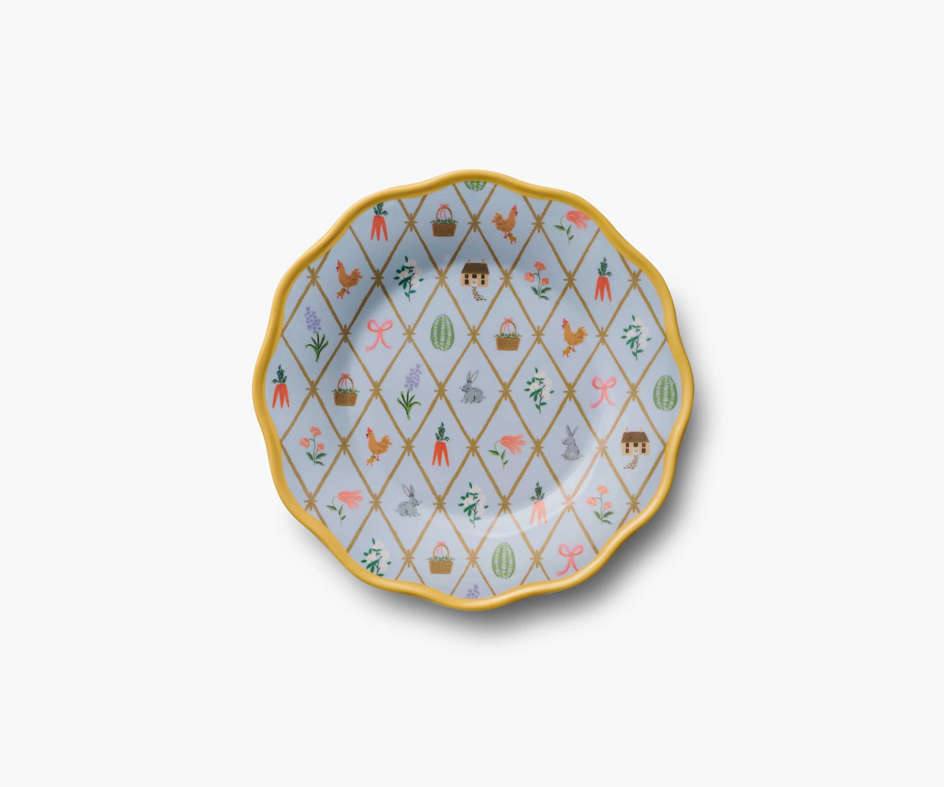 Melamine Assorted Dessert Plates - Spring Farm - Image 9