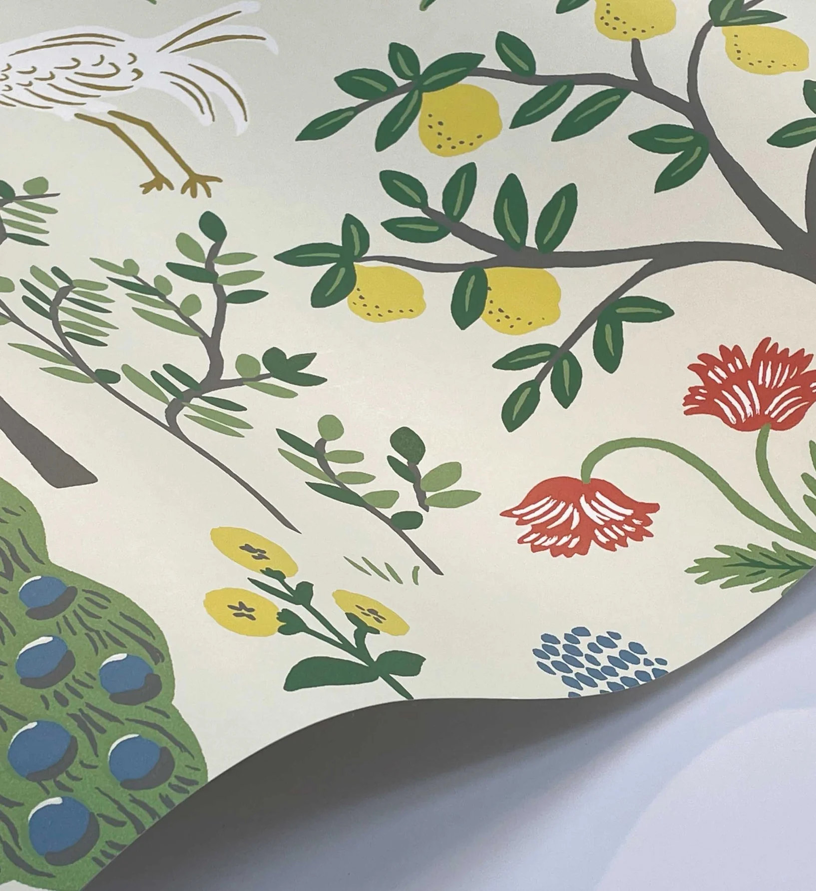 Menagerie Wallpaper - Cream - Image 4