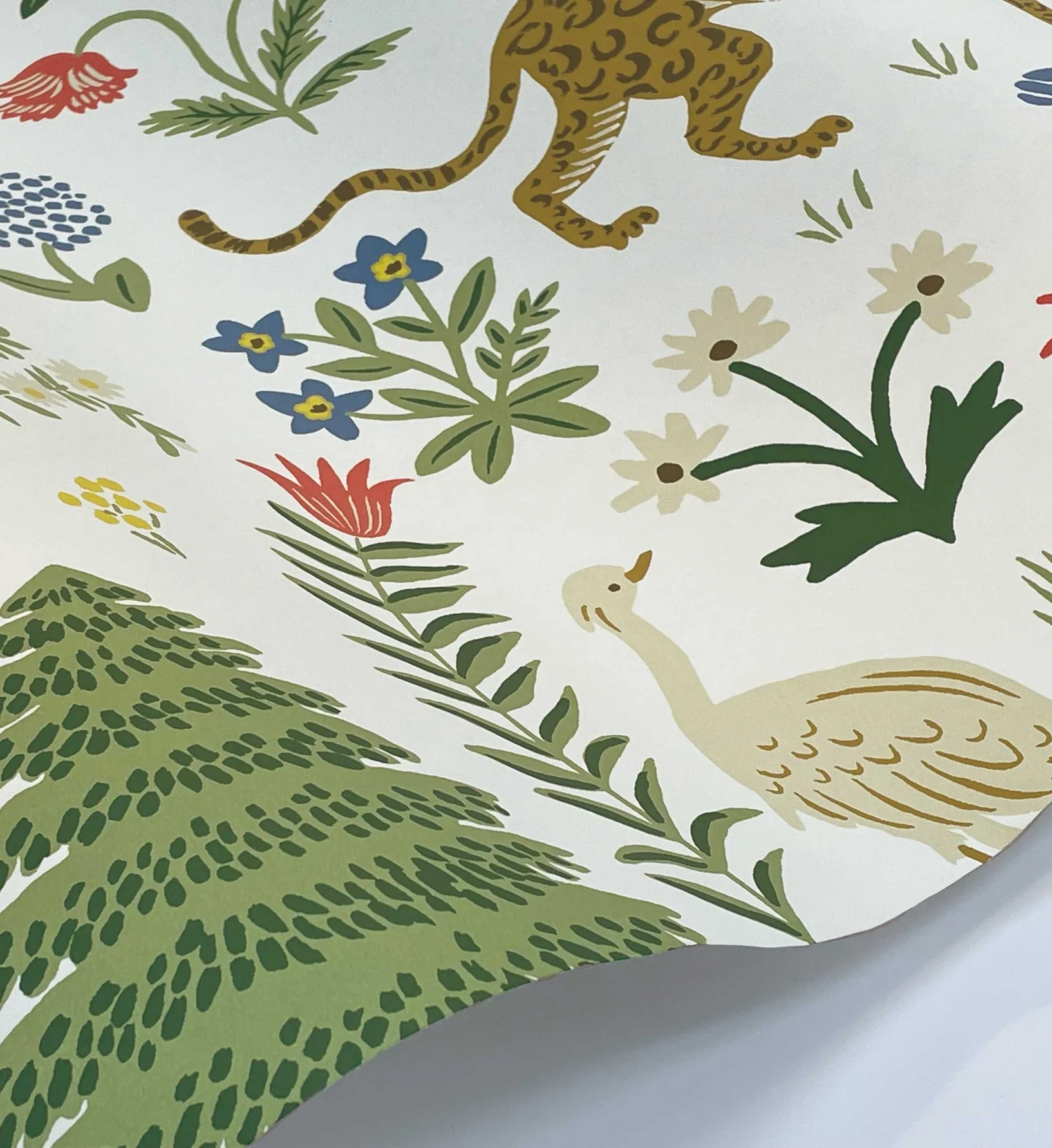 Menagerie Wallpaper - White - Image 4
