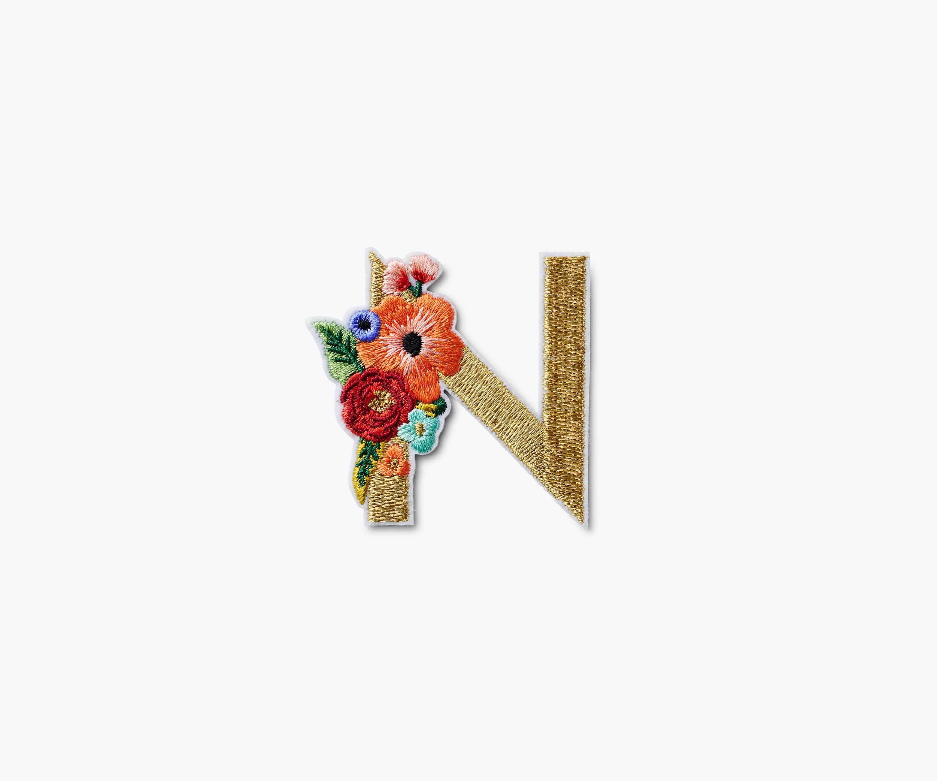 Monogram Embroidered Sticker Patch - Image 15