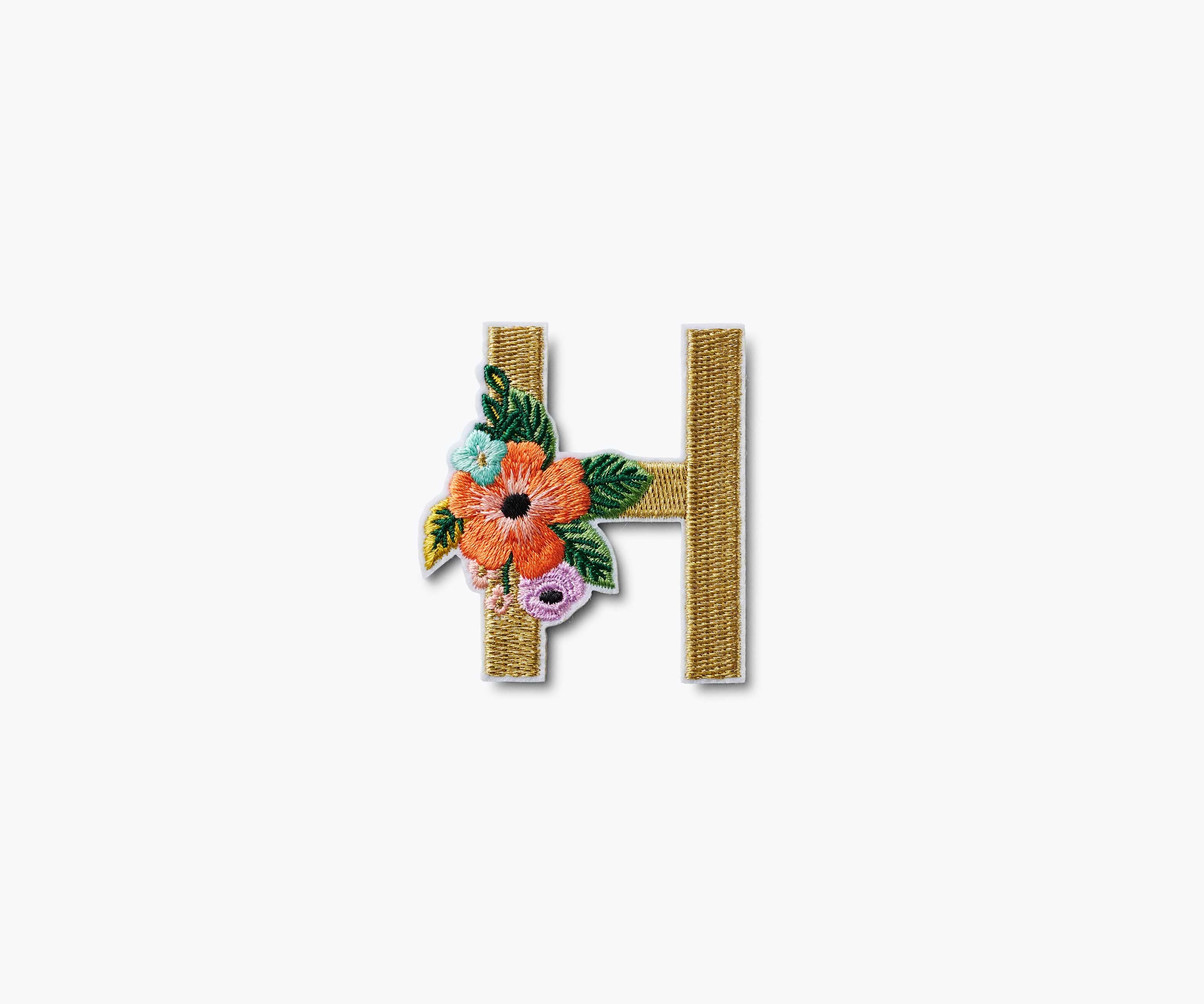 Monogram Embroidered Sticker Patch - Image 9