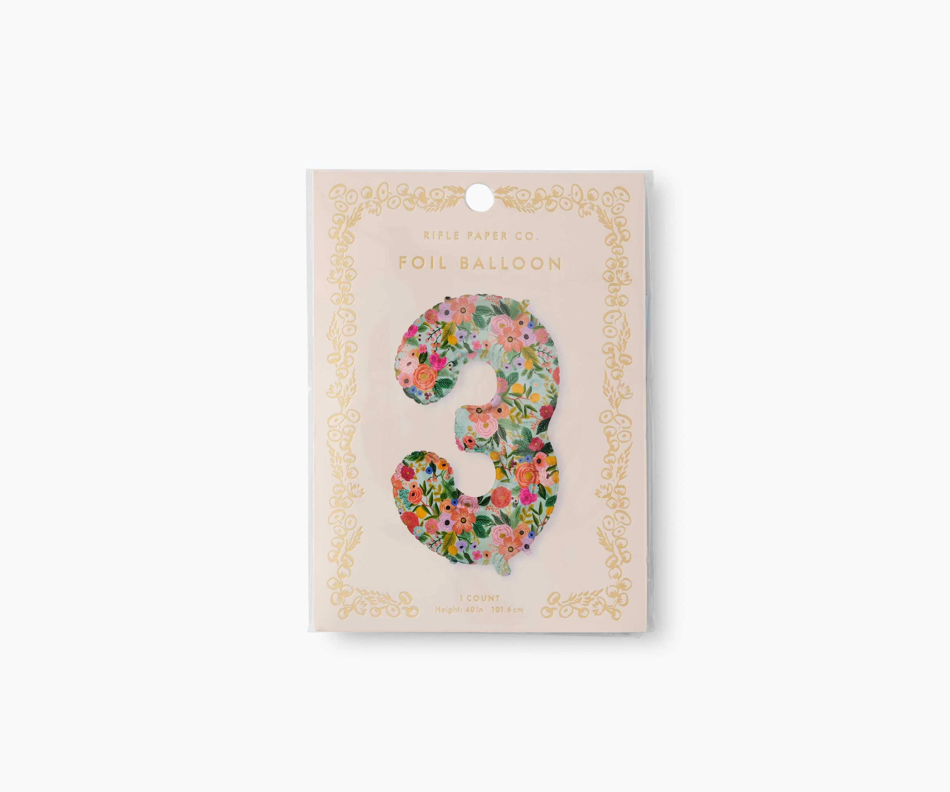 Numbered Foil Balloon - Garden Party - Image 10
