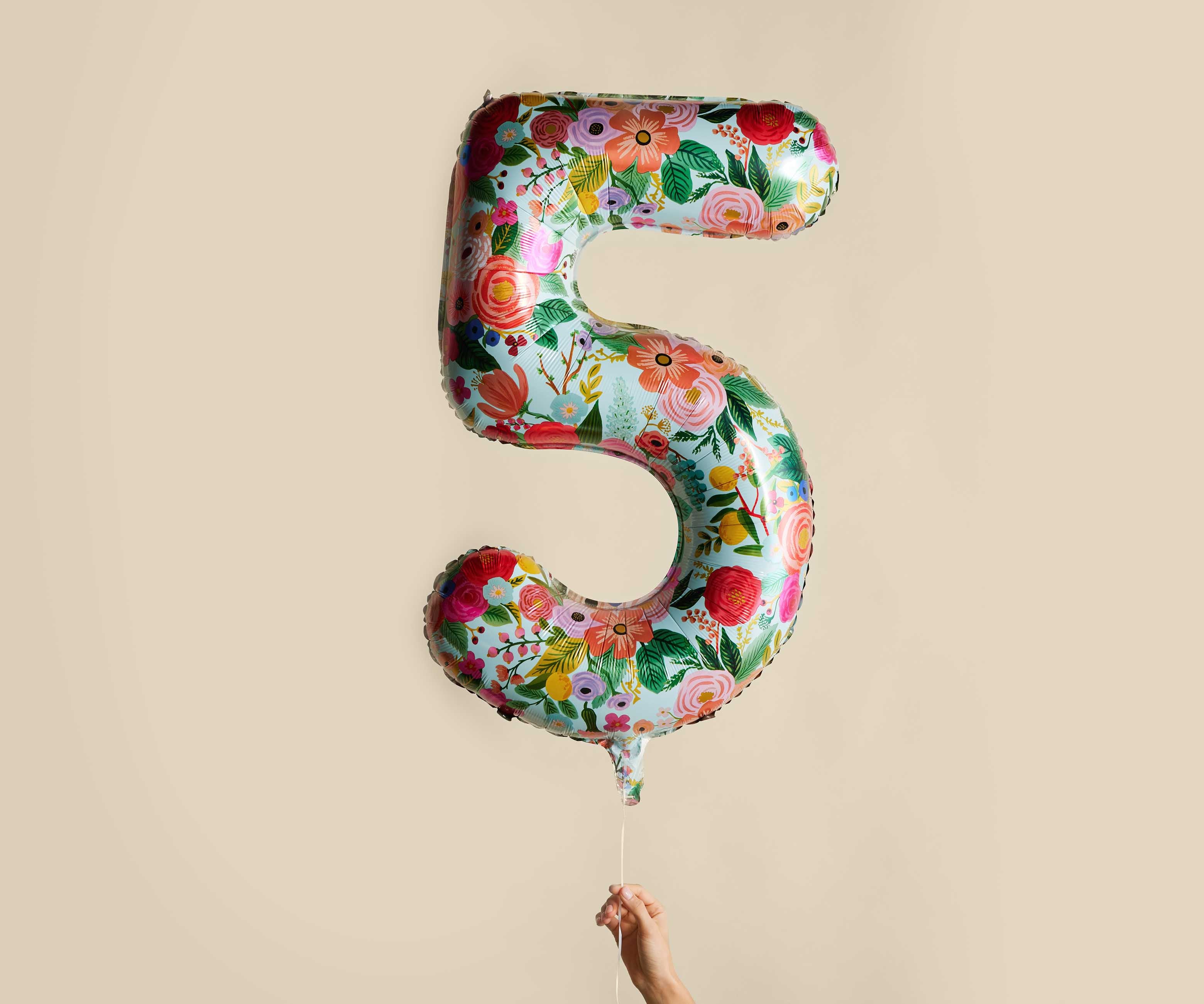 Numbered Foil Balloon - Garden Party - Image 17