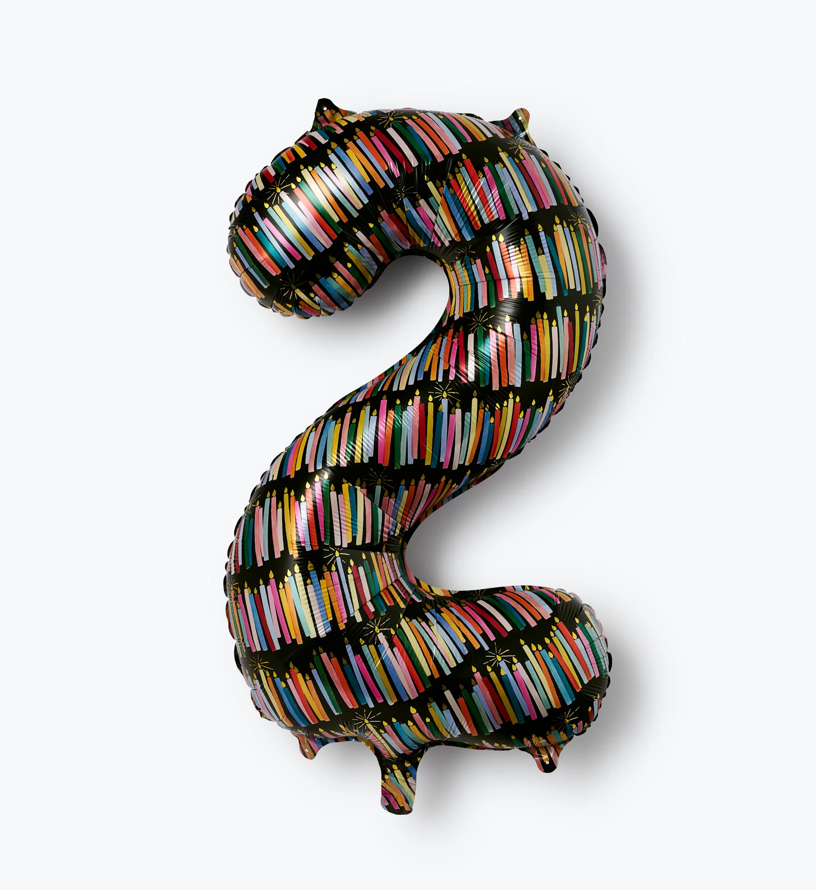 Numbered Foil Balloon - Candles - Image 5